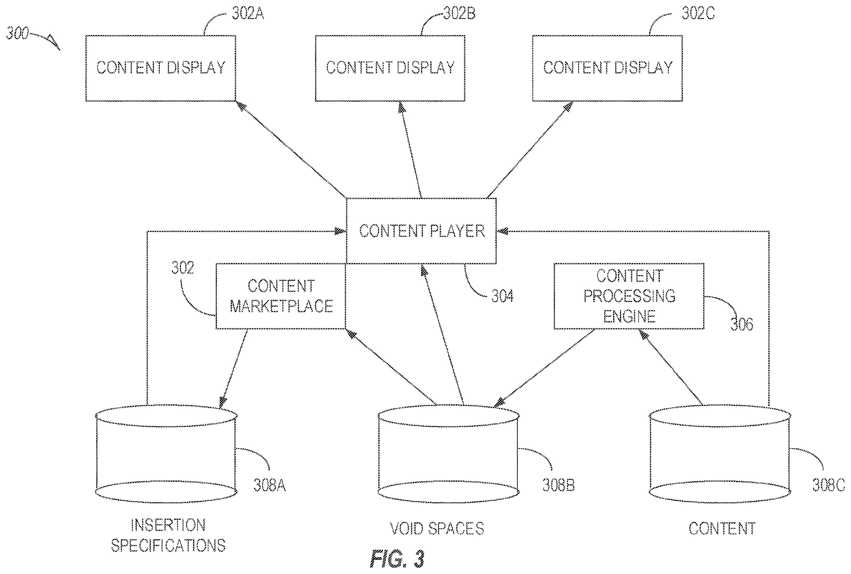 Patent US12562193 Figure 3 – 3D media elements in 2D video
