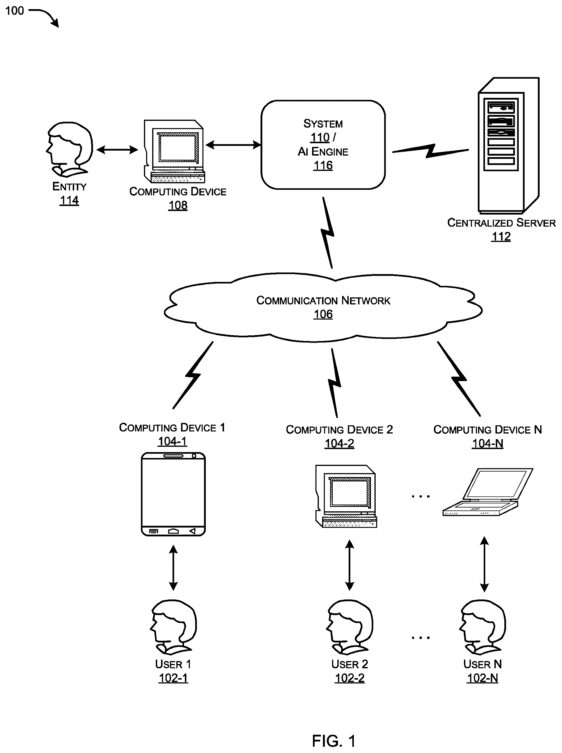 Patent US12562195 Figure 1 – System and method for referencing media using content-based timestamps