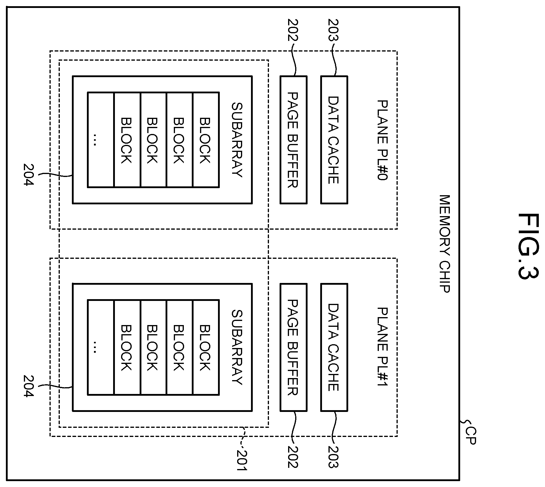 Patent US12562196 Figure 3 – Semiconductor memory device and memory system