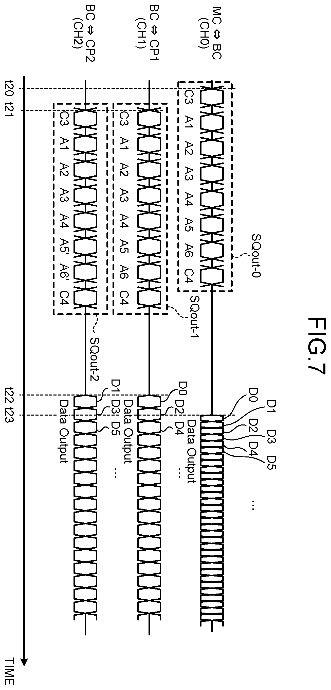 Patent US12562196 Figure 7 – Semiconductor memory device and memory system