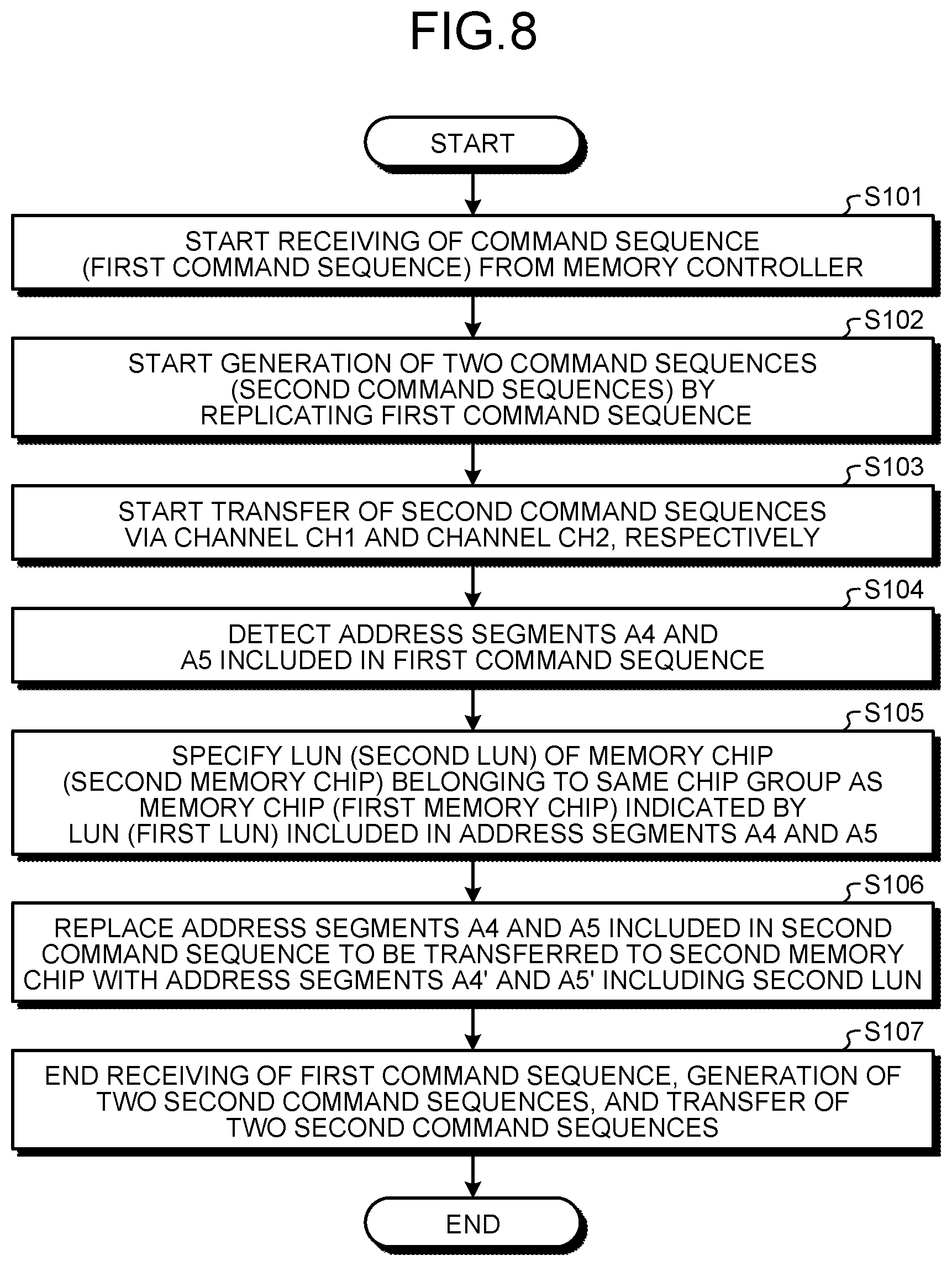 Patent US12562196 Figure 8 – Semiconductor memory device and memory system