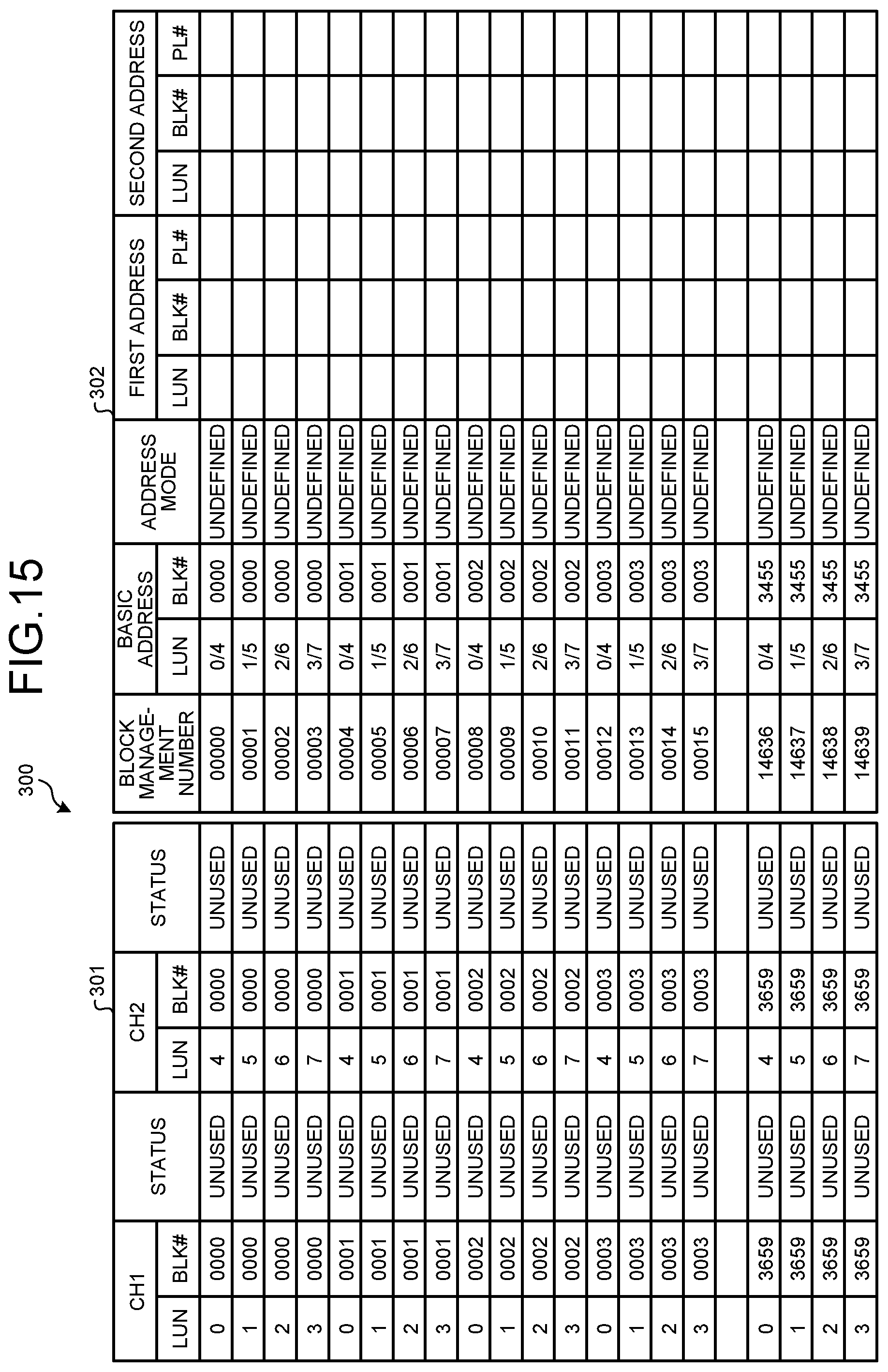 Patent US12562196 Figure 15 – Semiconductor memory device and memory system
