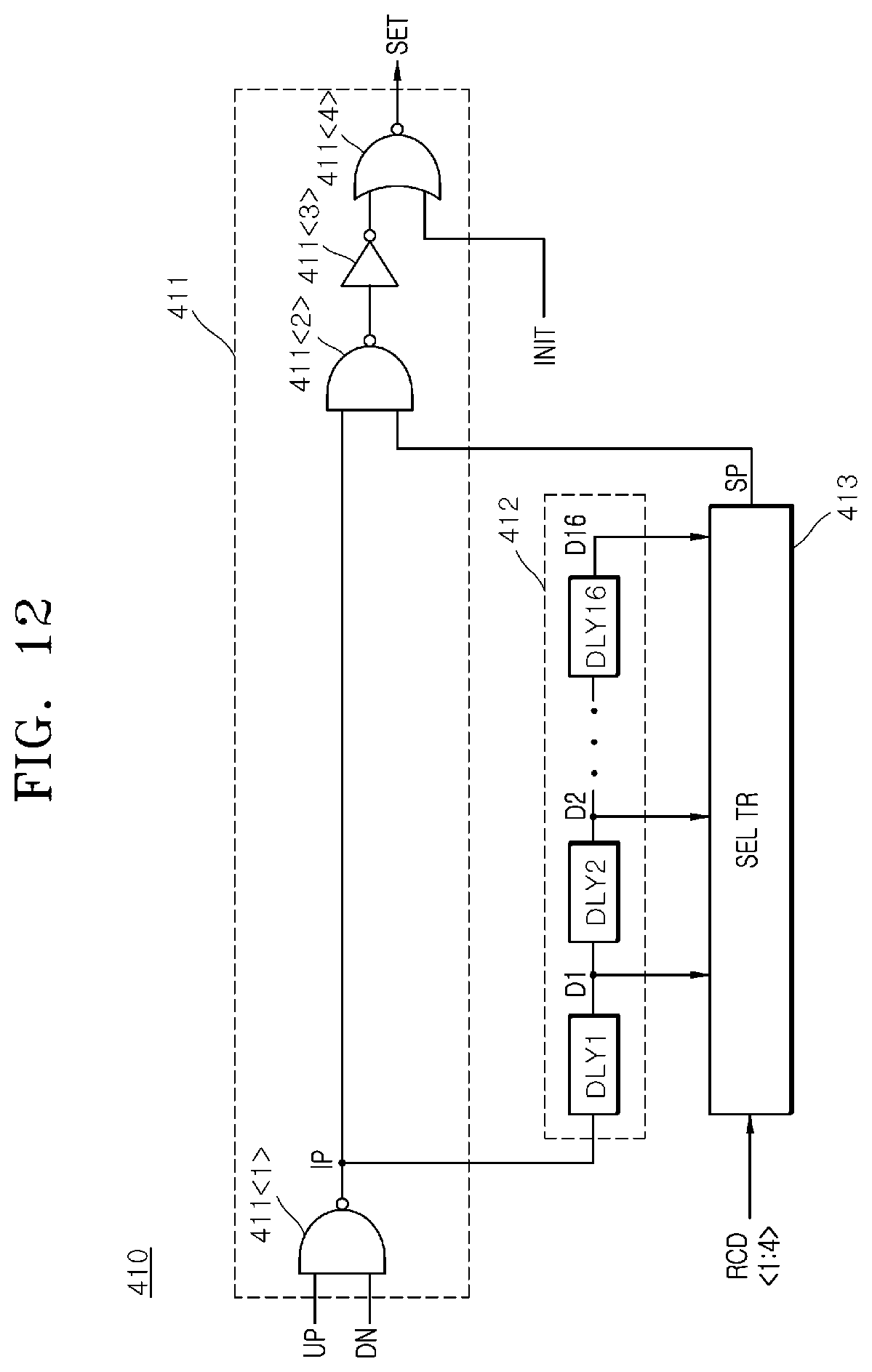 Patent US12562201 Figure 12 – Electronic device and electronic system for performing phase adjustment operation