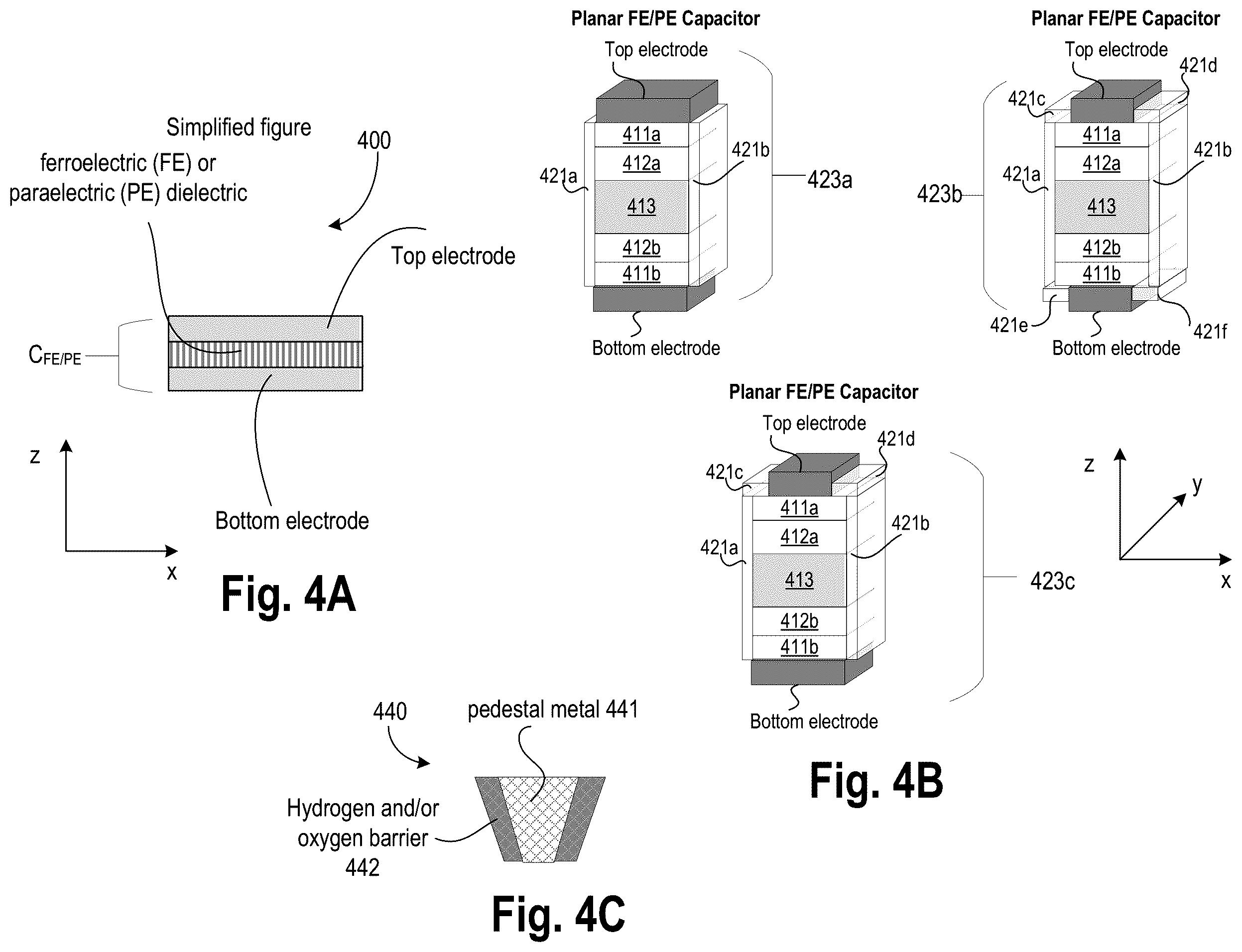 Patent US12562204 Figure 5 – Non-linear polar material based multi-capacitor bit-cell with shared gain element with series transistor and individual access transistor