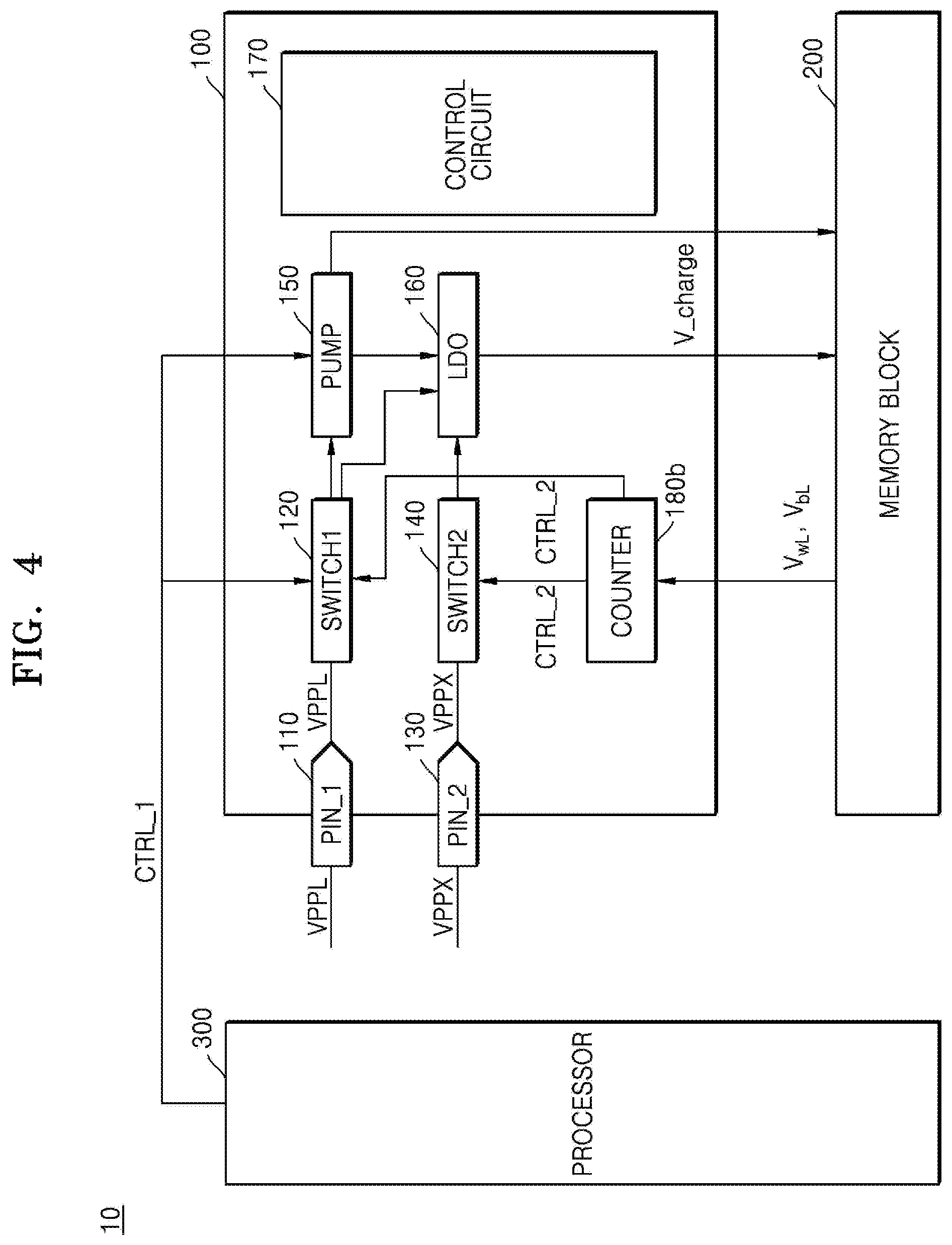 Patent US12562210 Figure 4 – Voltage supply circuit, memory device including the same, and operating method of memory device