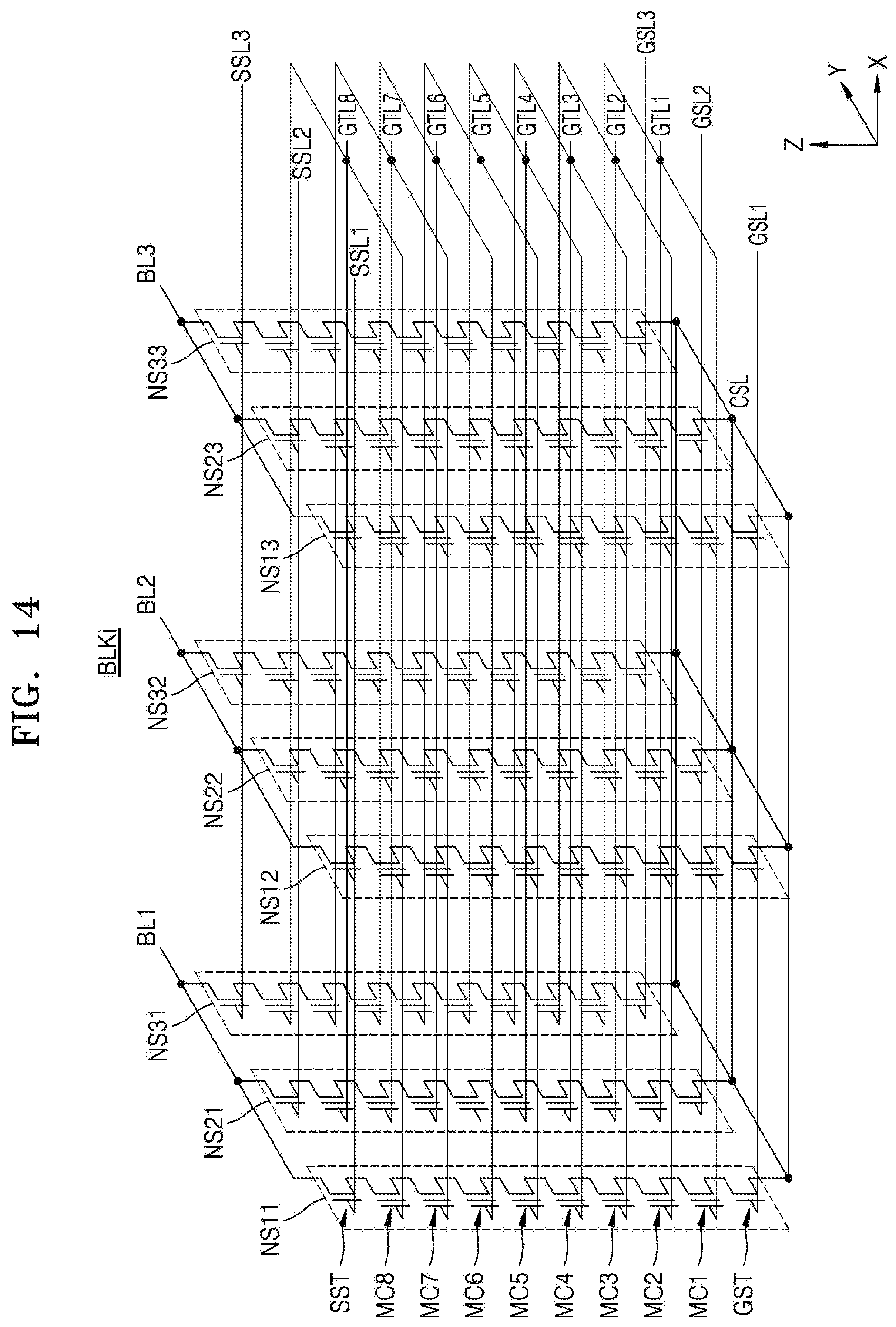 Patent US12562210 Figure 14 – Voltage supply circuit, memory device including the same, and operating method of memory device