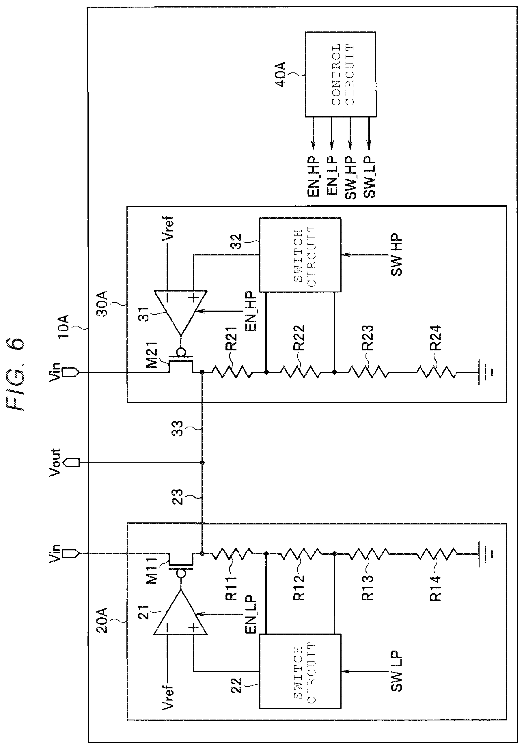 Patent US12562212 Figure 6 – Semiconductor integrated circuit, semiconductor device, and memory system