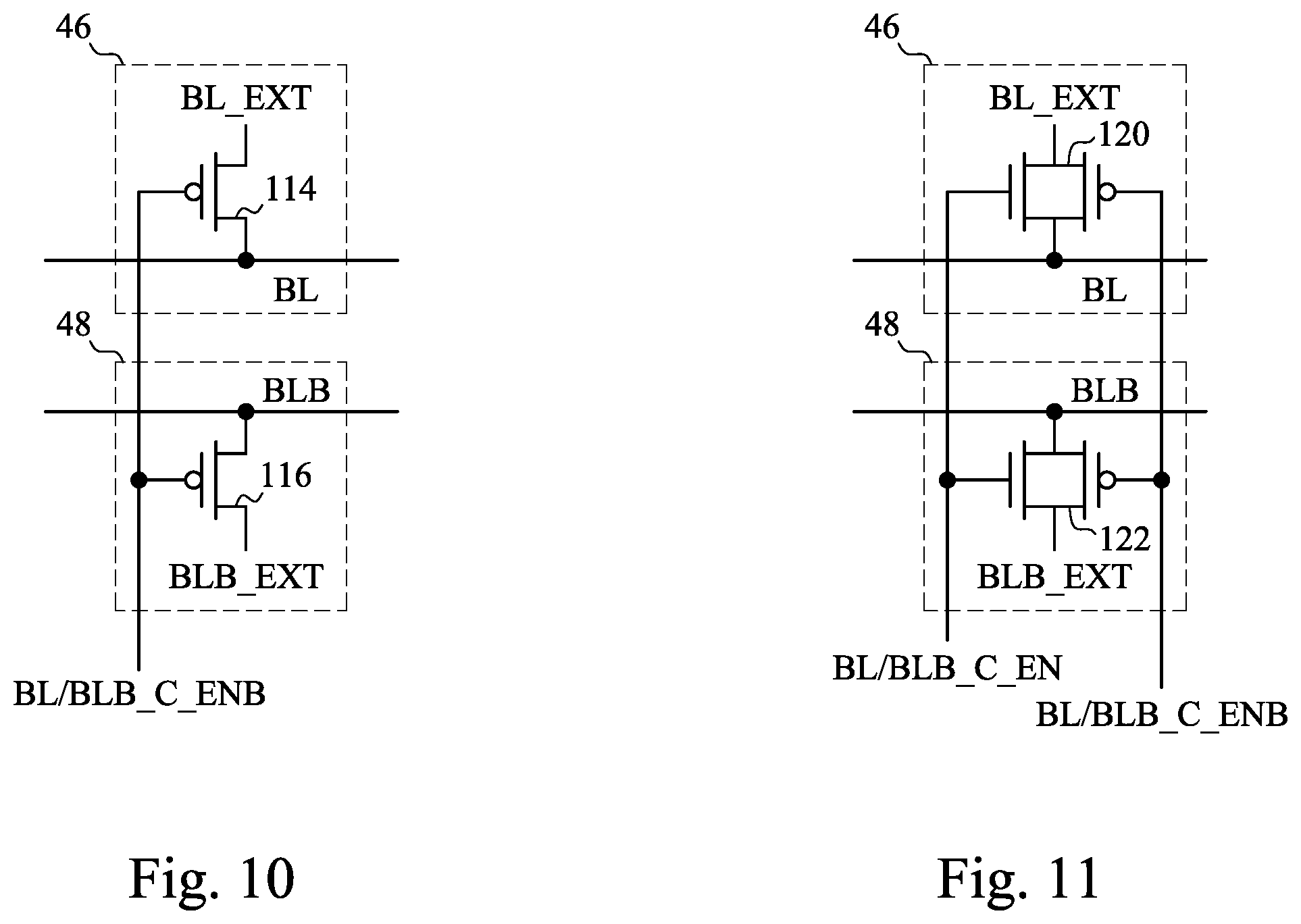 Patent US12562216 Figure 9 – Circuit with swept voltage on bit line or bit line bar