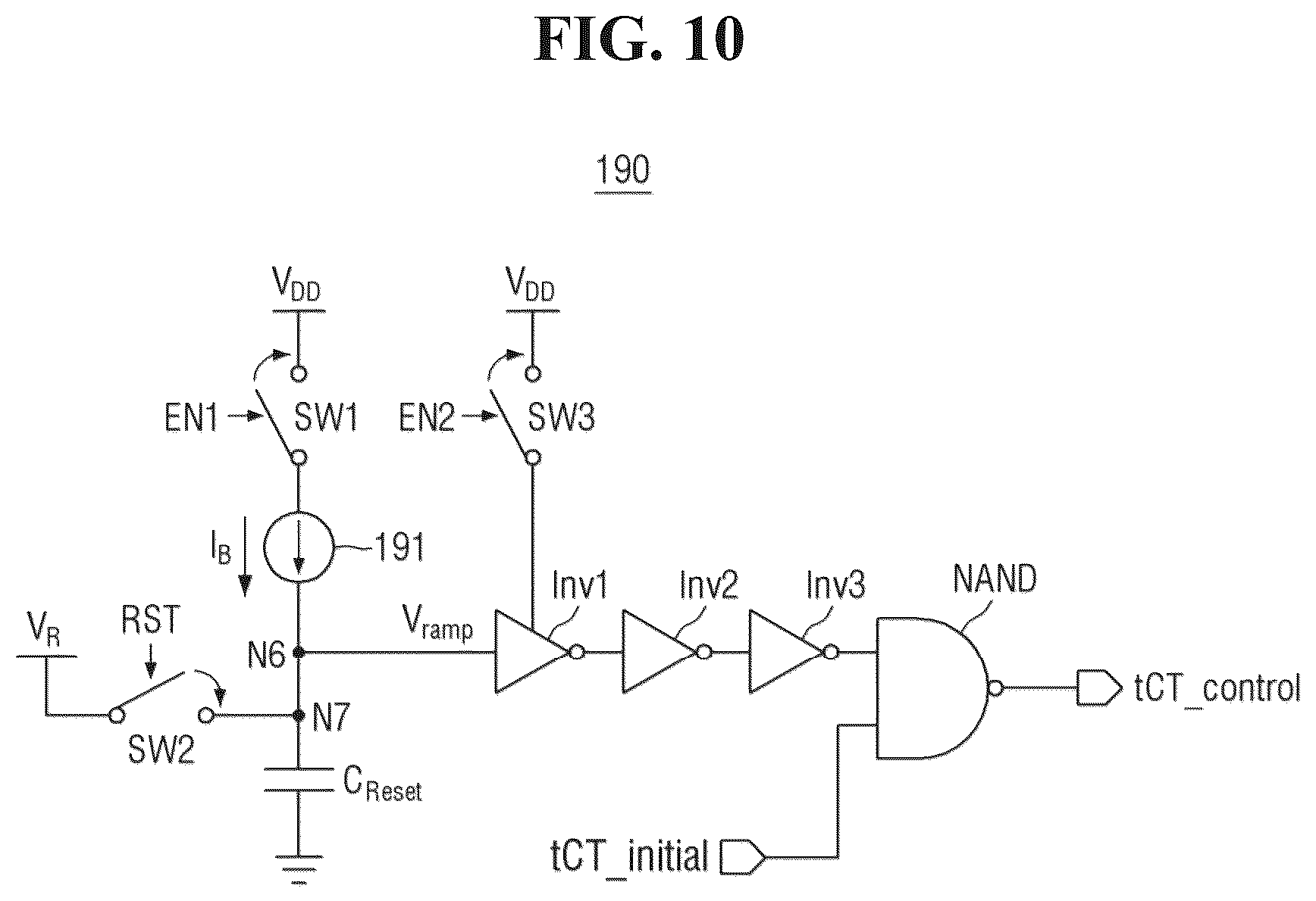 Patent US12562217 Figure 10 – Memory device and a driving method of a sensing device included in the memory device