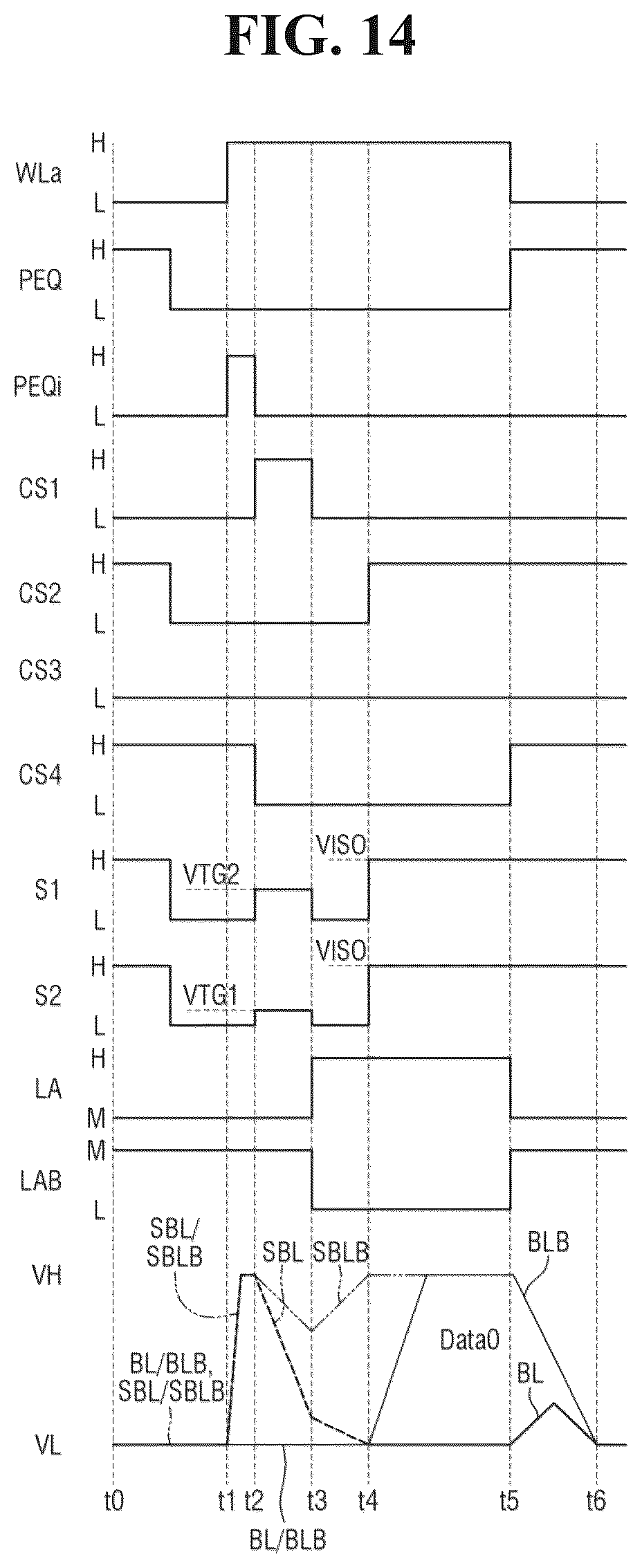 Patent US12562217 Figure 14 – Memory device and a driving method of a sensing device included in the memory device