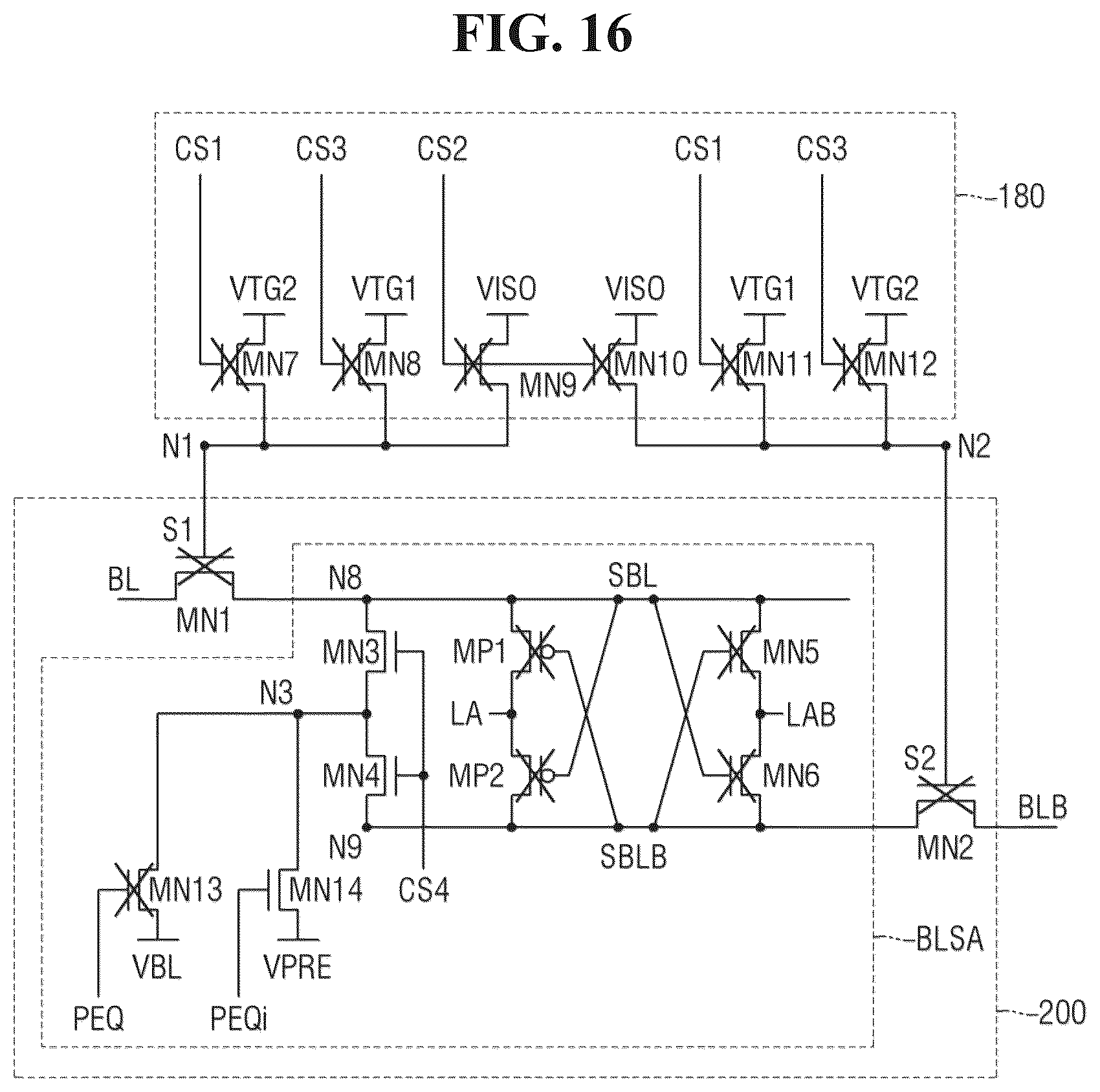 Patent US12562217 Figure 16 – Memory device and a driving method of a sensing device included in the memory device