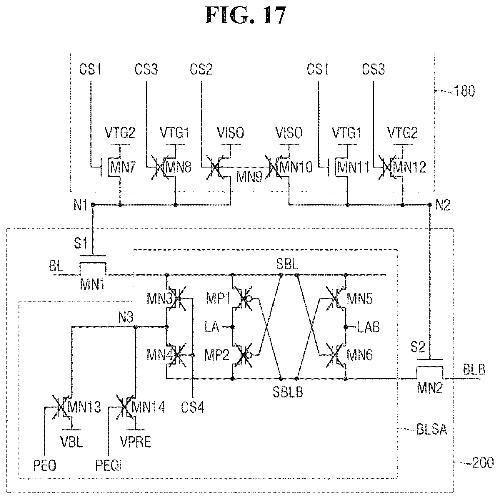 Patent US12562217 Figure 17 – Memory device and a driving method of a sensing device included in the memory device