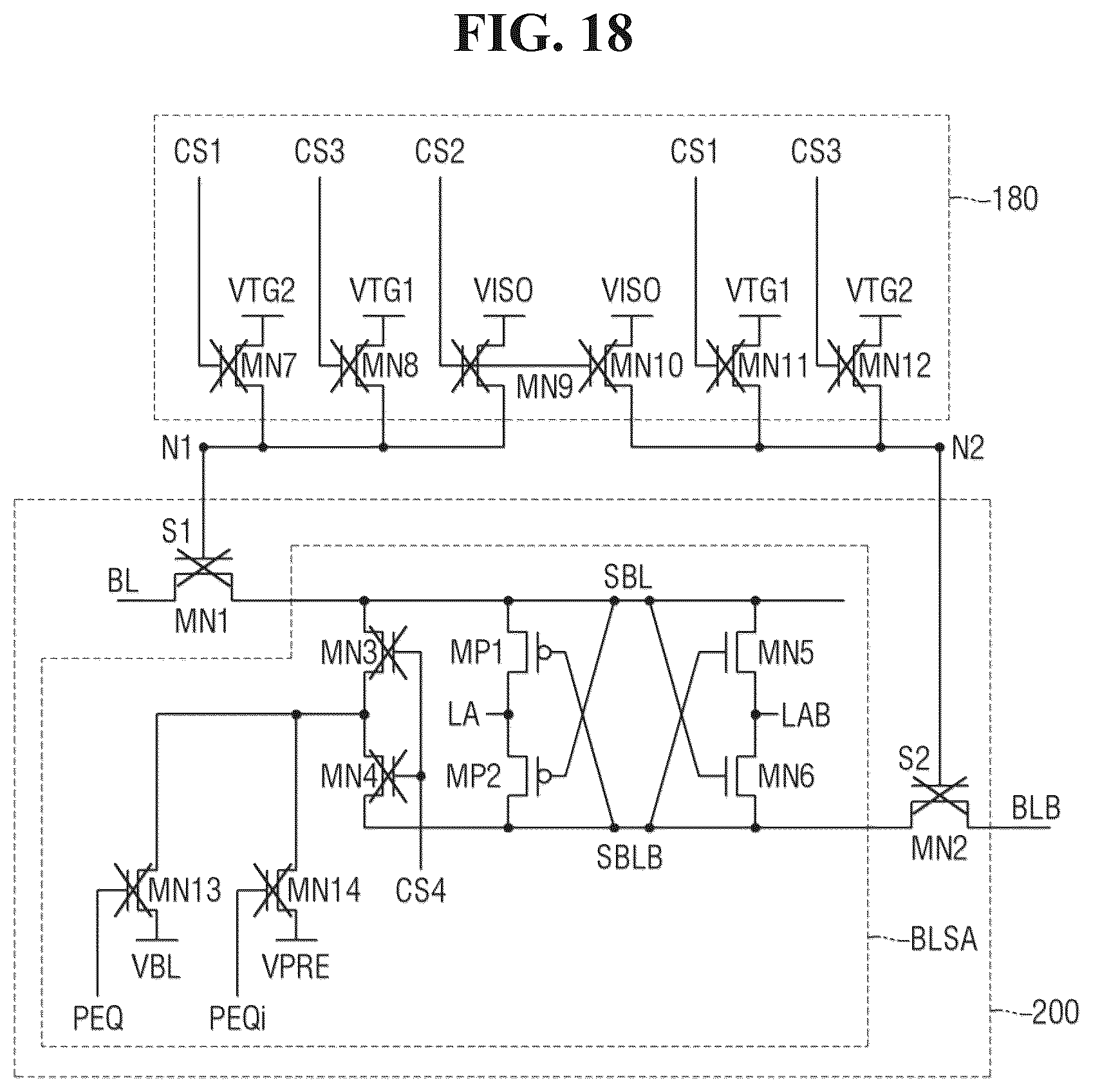 Patent US12562217 Figure 18 – Memory device and a driving method of a sensing device included in the memory device