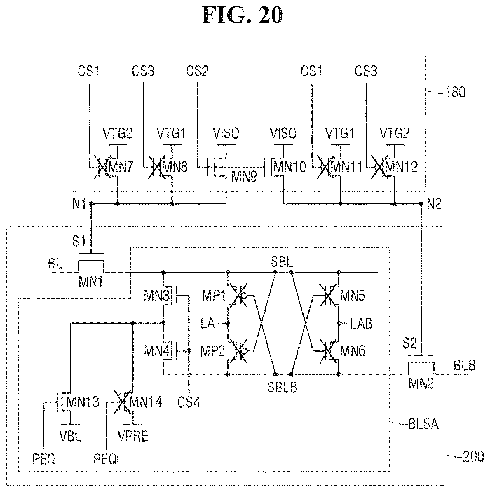 Patent US12562217 Figure 20 – Memory device and a driving method of a sensing device included in the memory device