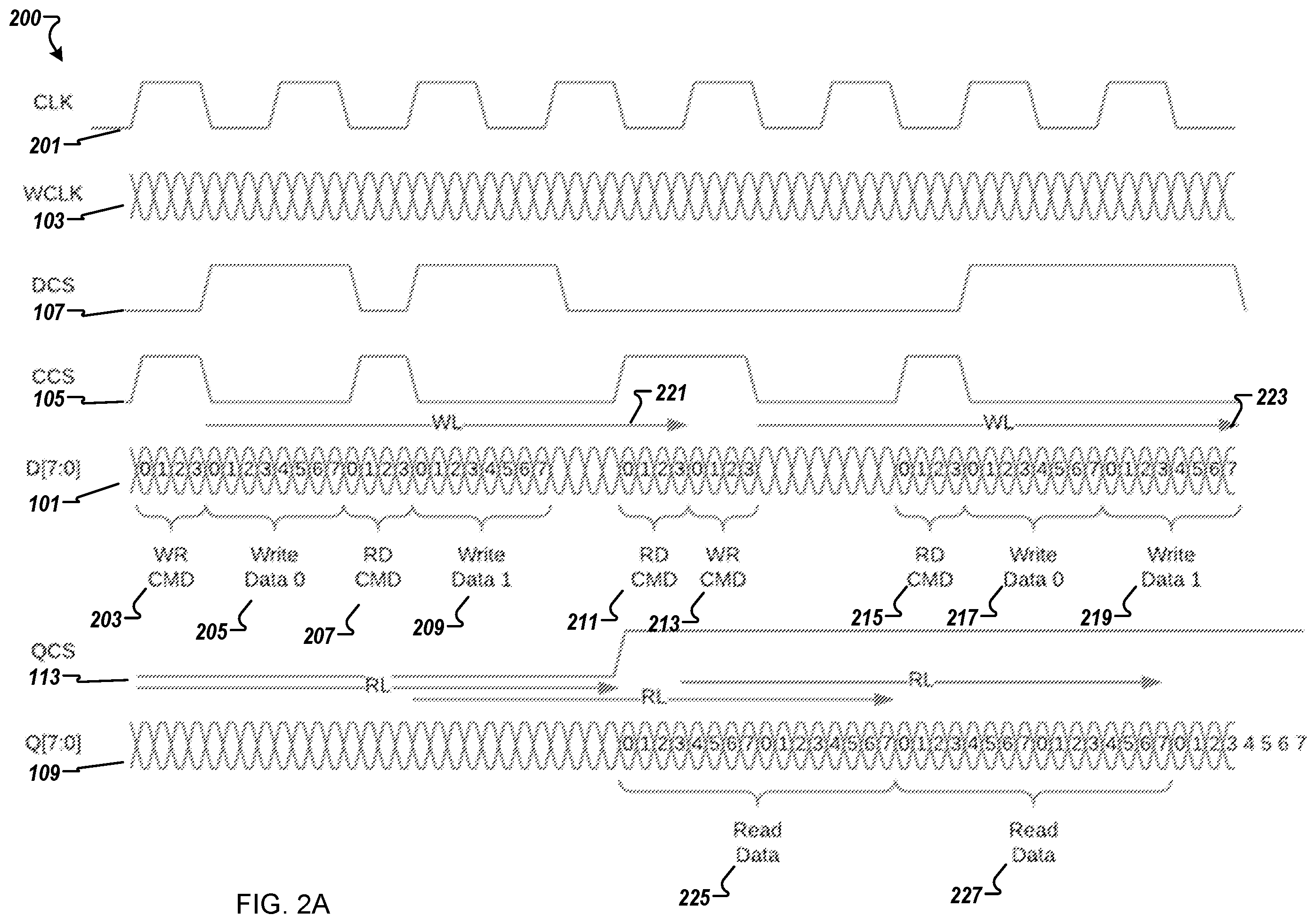 Patent US12562219 Figure 2 – Integrated circuit memory devices with unidirectional ports for concurrent interface operations