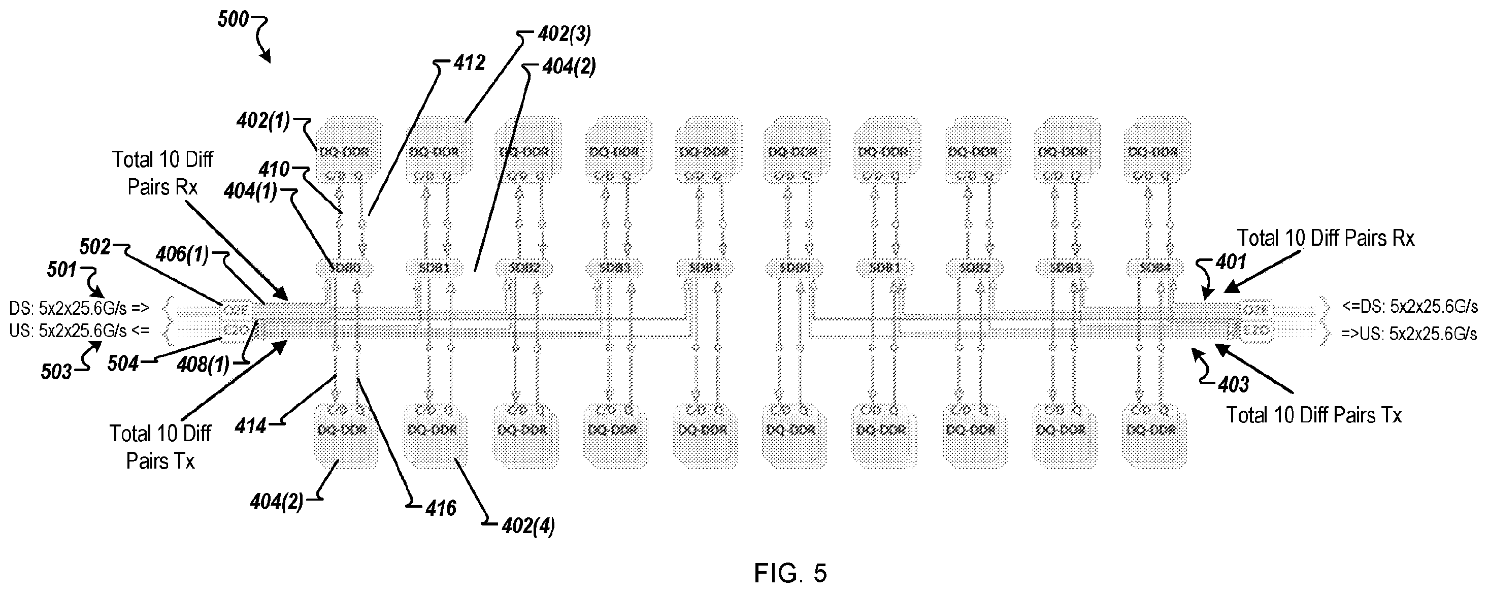 Patent US12562219 Figure 6 – Integrated circuit memory devices with unidirectional ports for concurrent interface operations
