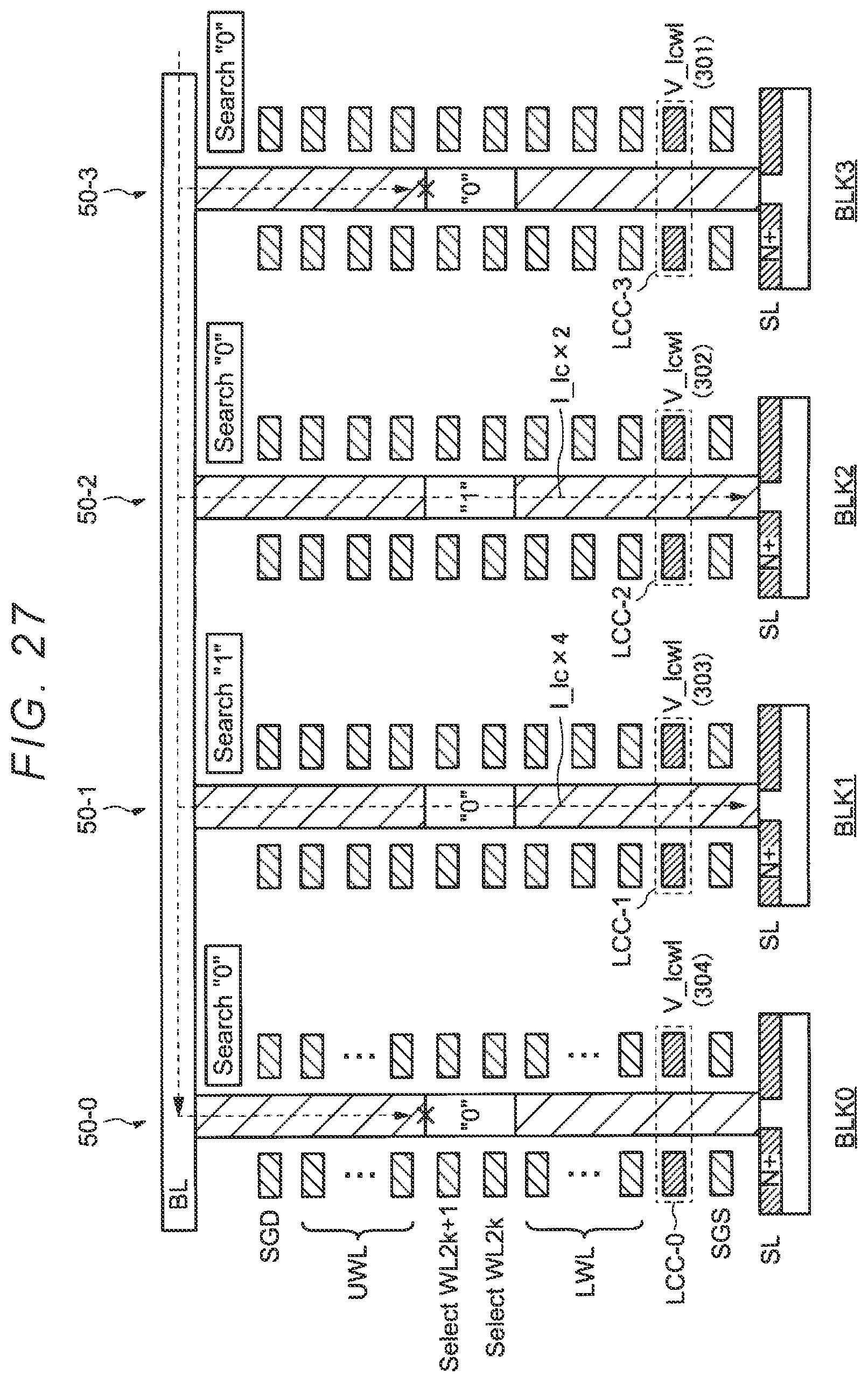 Patent US12562221 Figure 16 – Memory device configured to perform a search operation