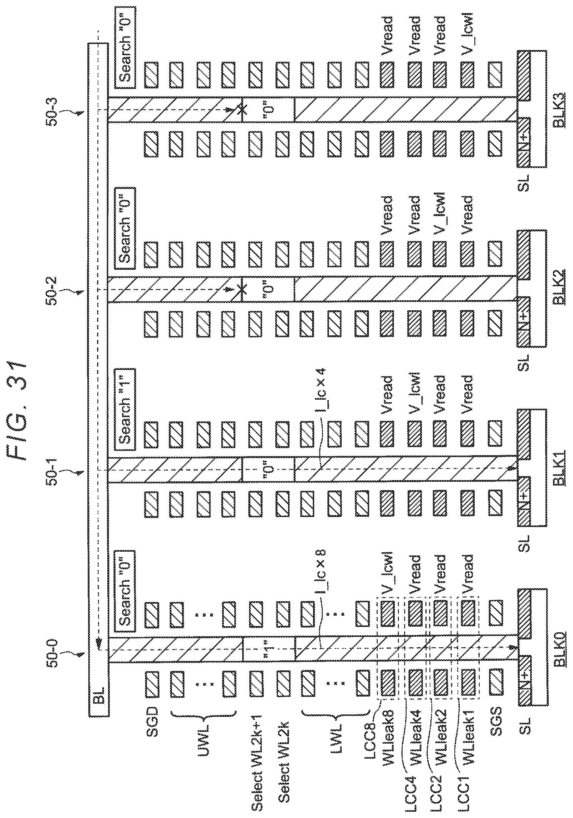 Patent US12562221 Figure 19 – Memory device configured to perform a search operation