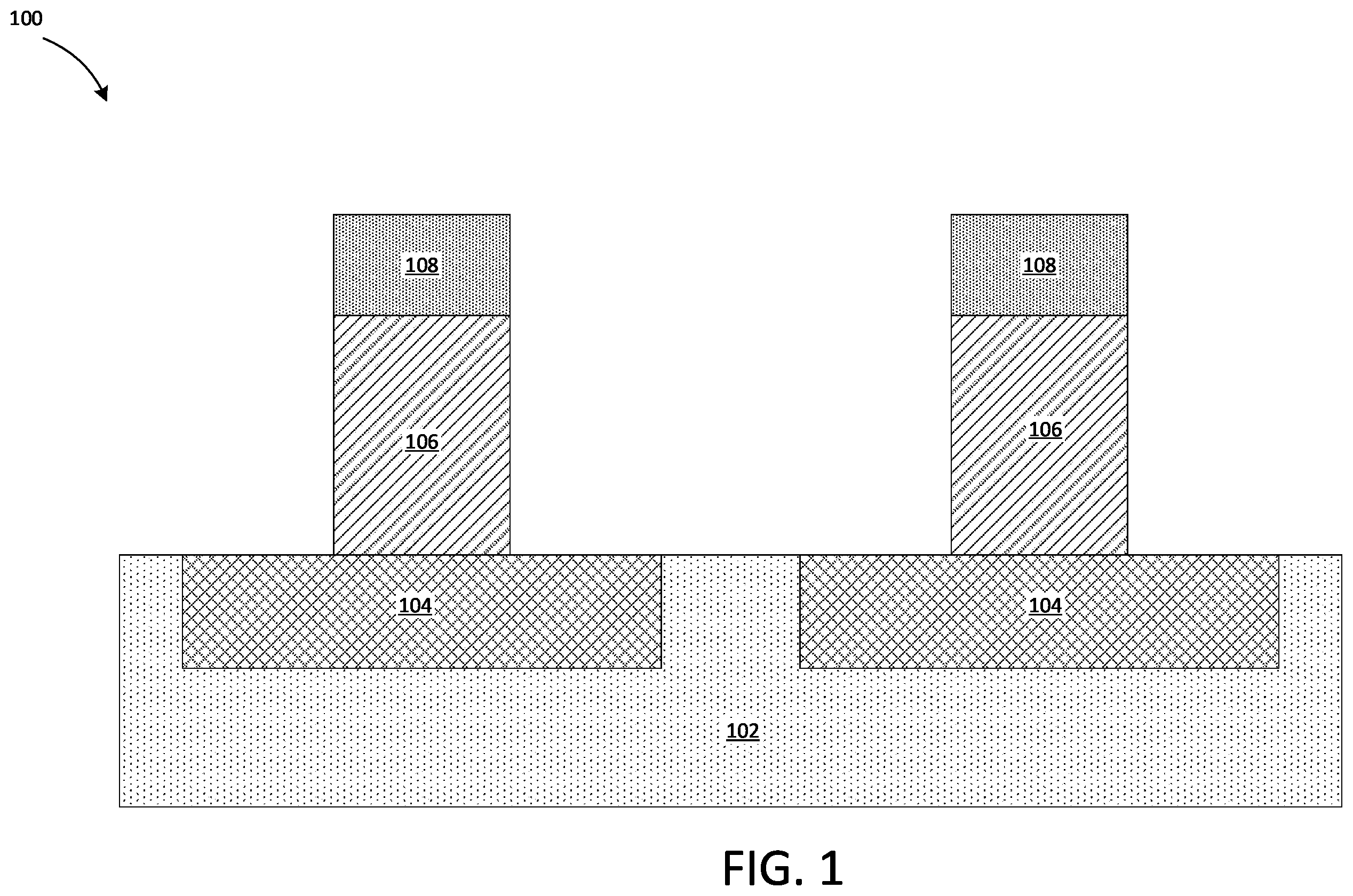 Patent US12562225 Figure 1 – Hybrid memory for neuromorphic applications