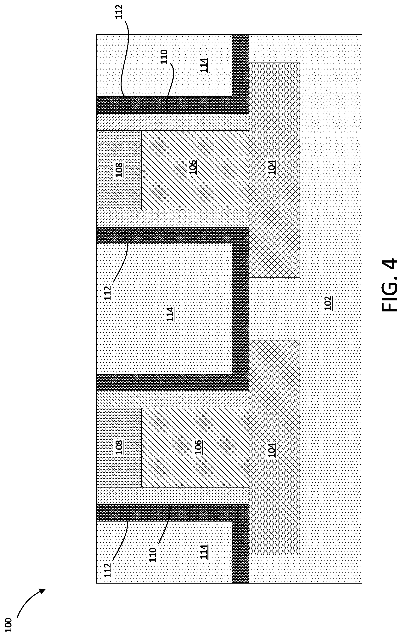 Patent US12562225 Figure 4 – Hybrid memory for neuromorphic applications