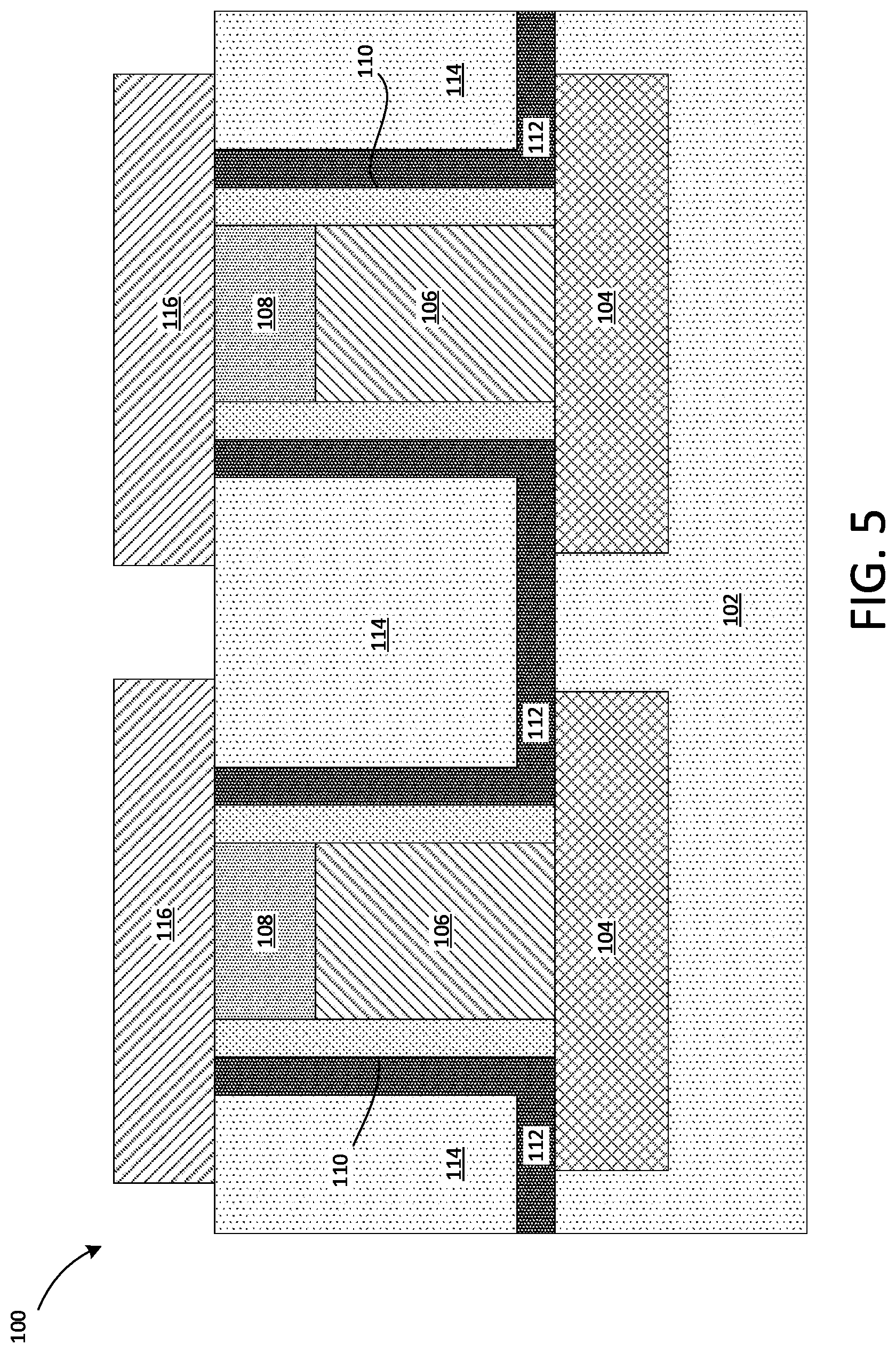 Patent US12562225 Figure 5 – Hybrid memory for neuromorphic applications