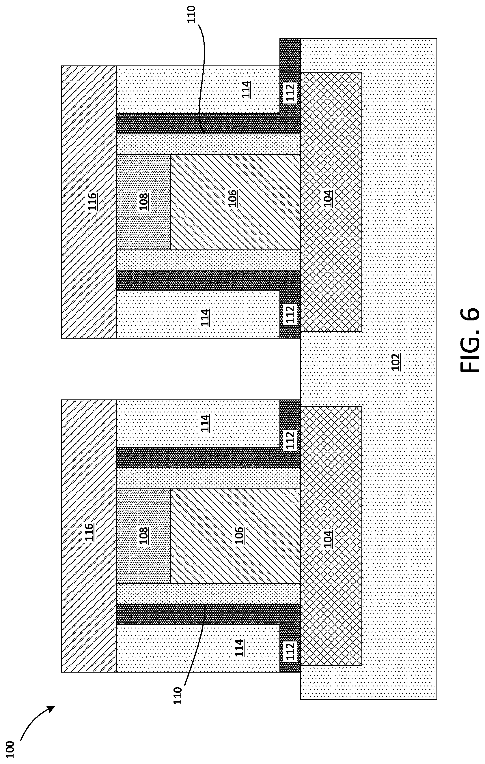 Patent US12562225 Figure 6 – Hybrid memory for neuromorphic applications