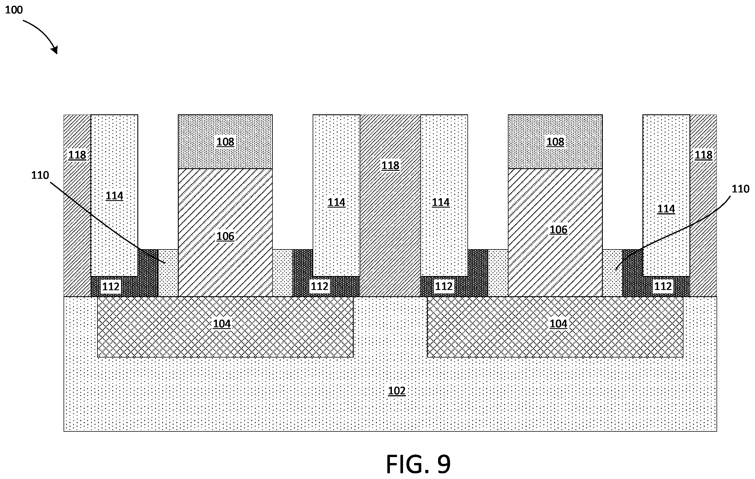 Patent US12562225 Figure 9 – Hybrid memory for neuromorphic applications