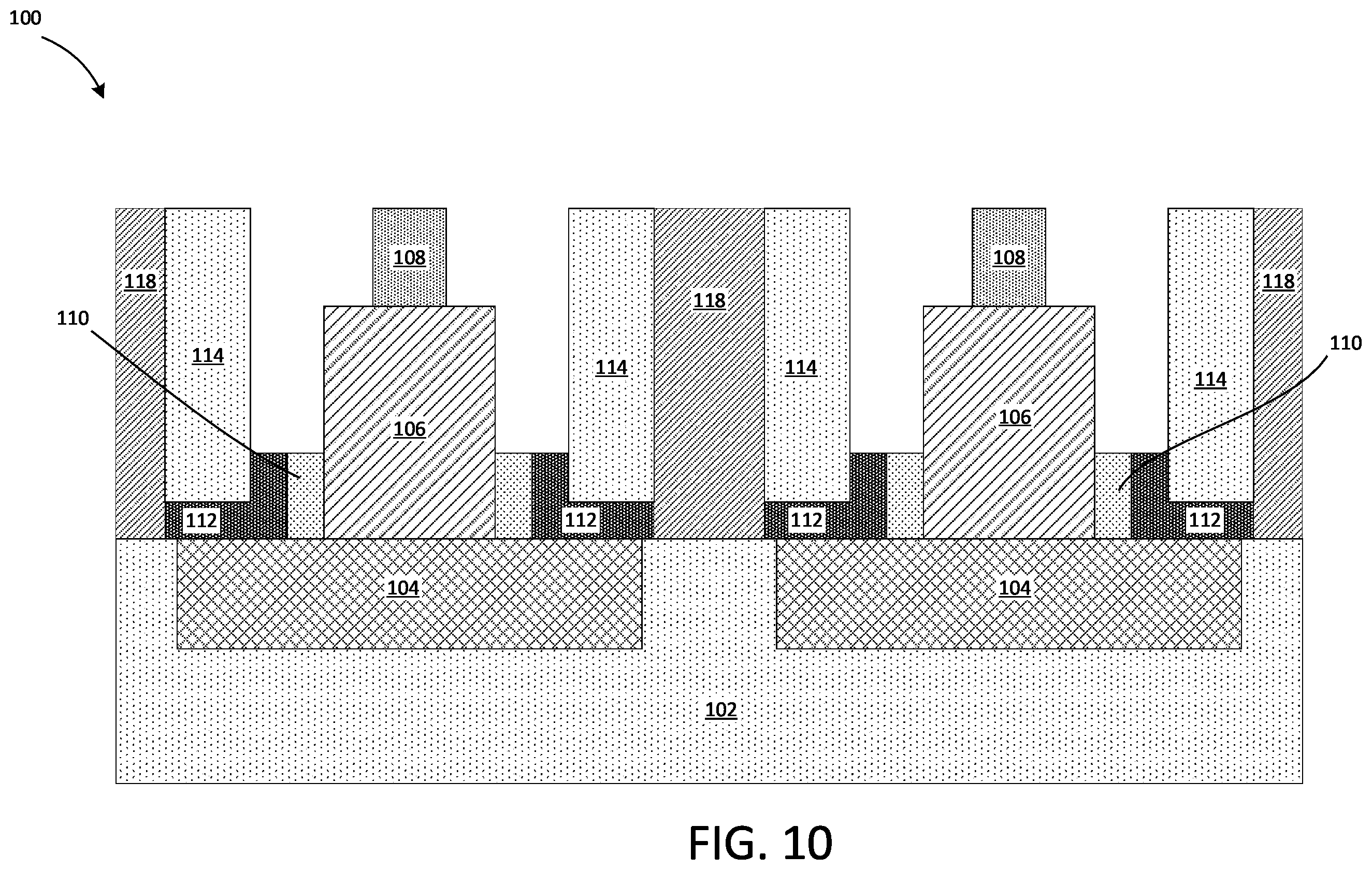 Patent US12562225 Figure 10 – Hybrid memory for neuromorphic applications