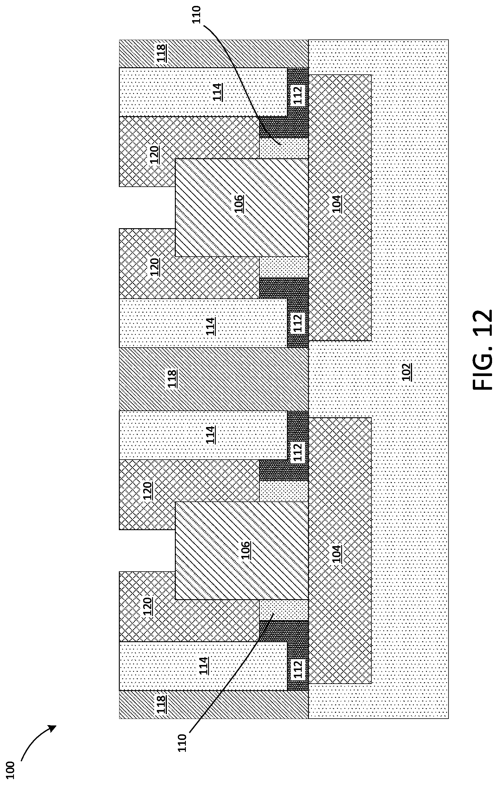 Patent US12562225 Figure 12 – Hybrid memory for neuromorphic applications