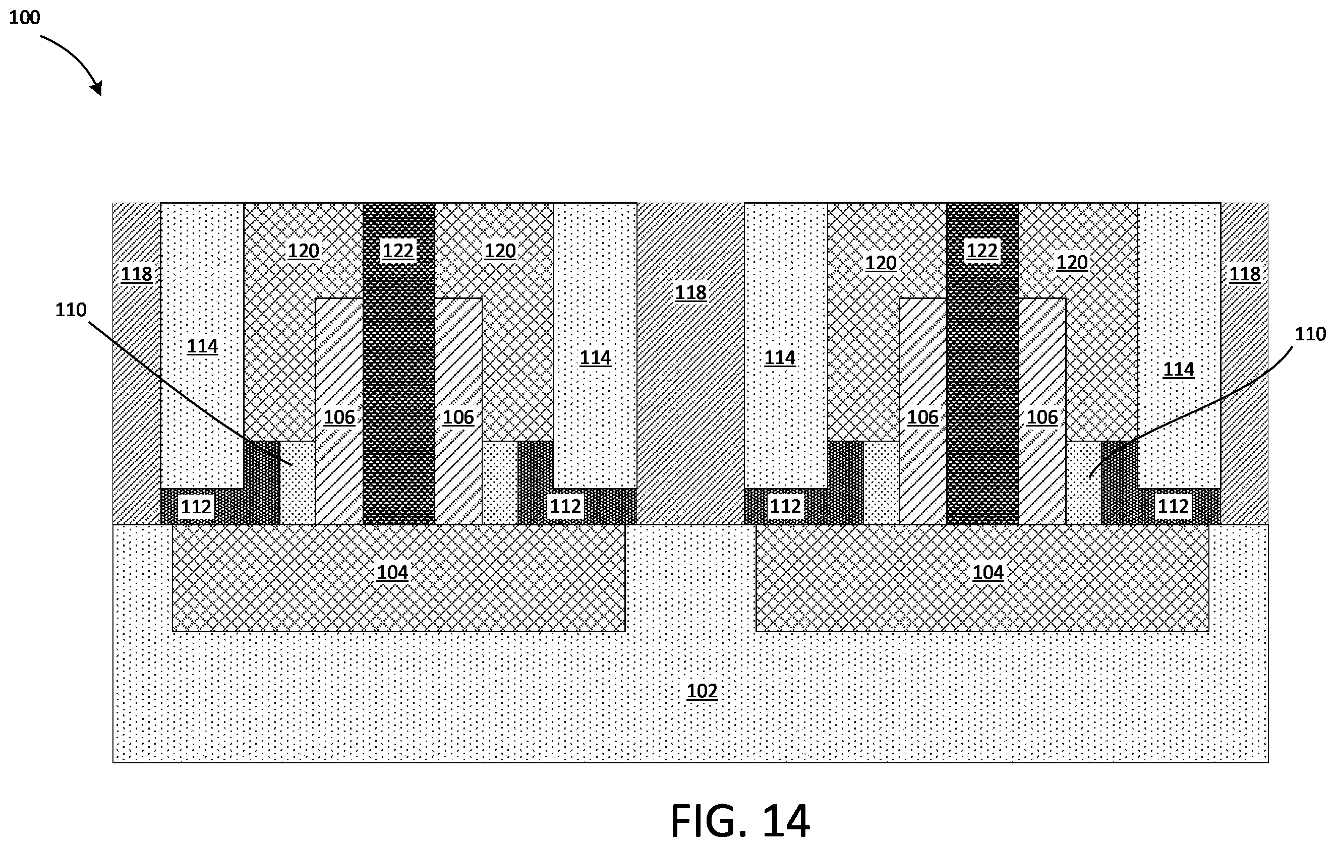 Patent US12562225 Figure 14 – Hybrid memory for neuromorphic applications