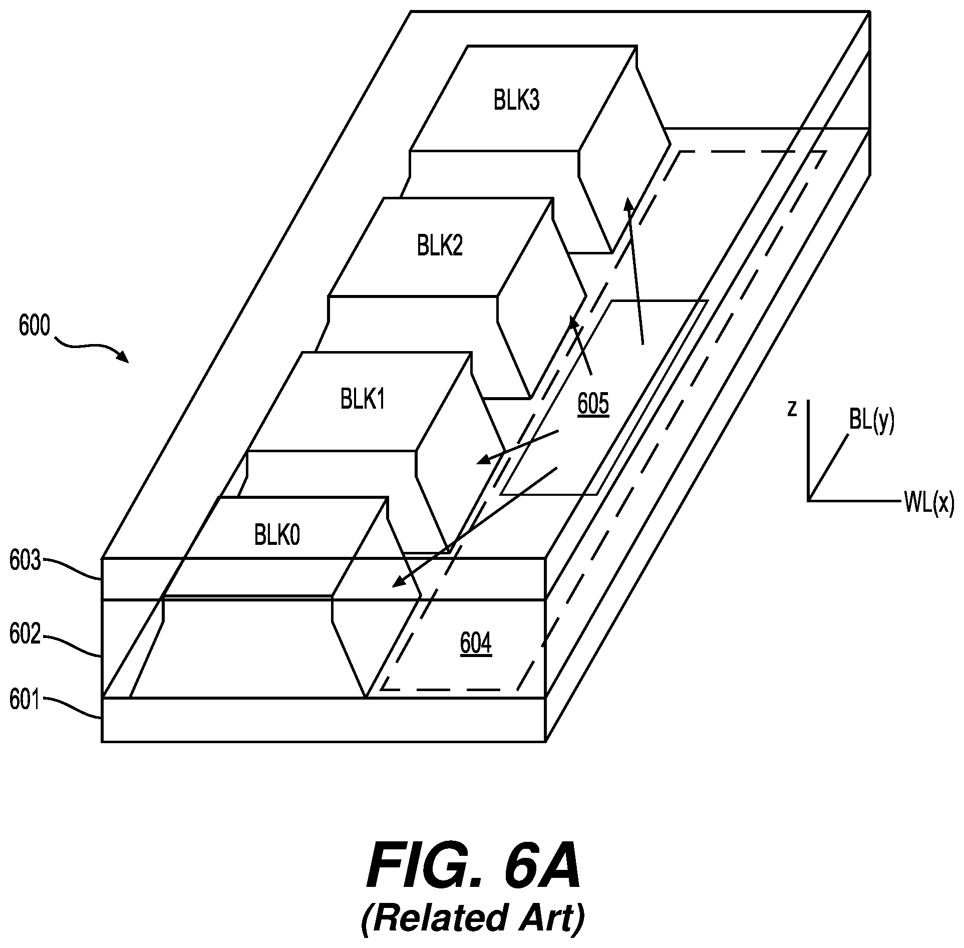 Patent US12562226 Figure 7 – Current monitoring in a memory device to improve short detection