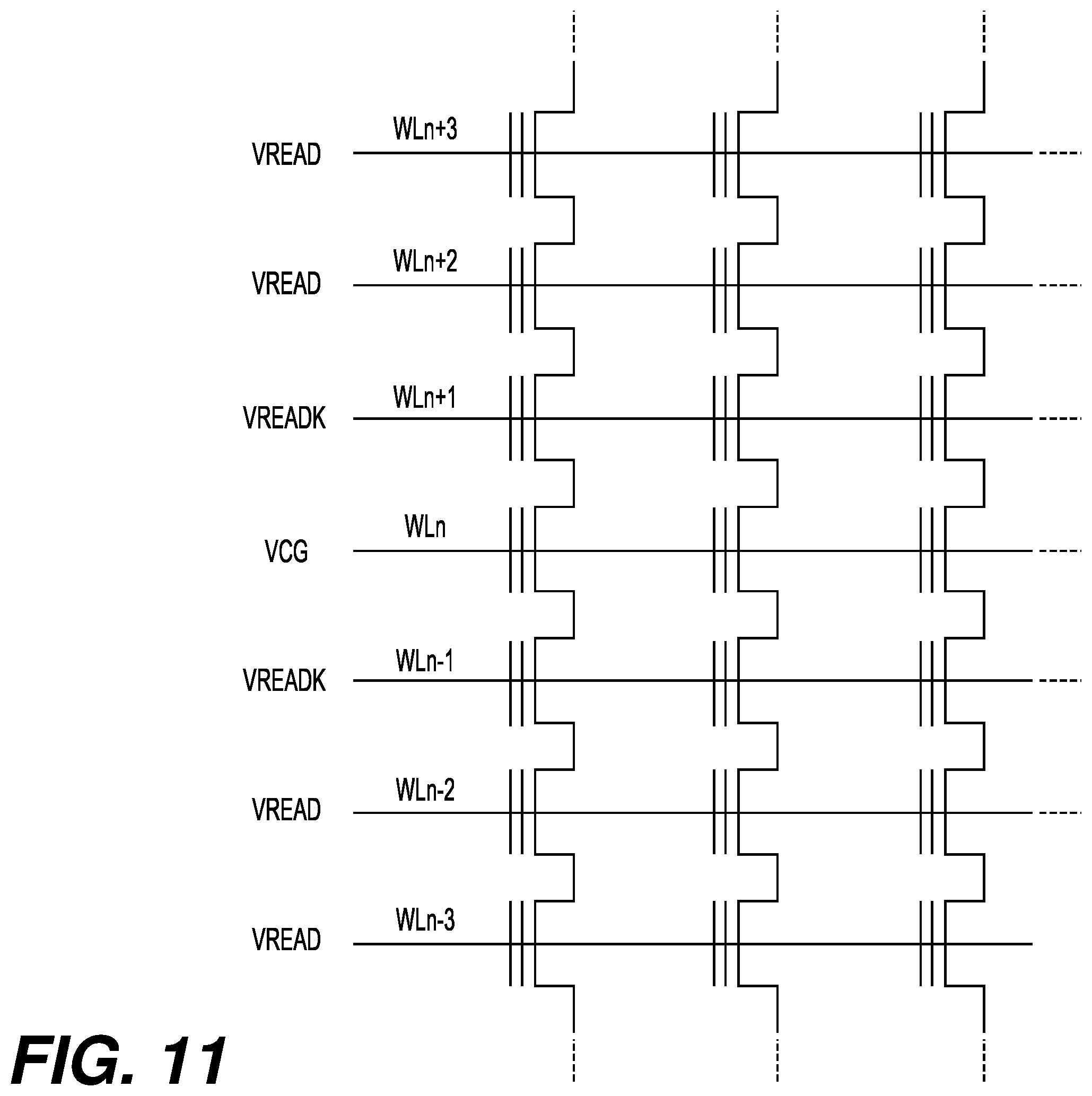 Patent US12562226 Figure 14 – Current monitoring in a memory device to improve short detection