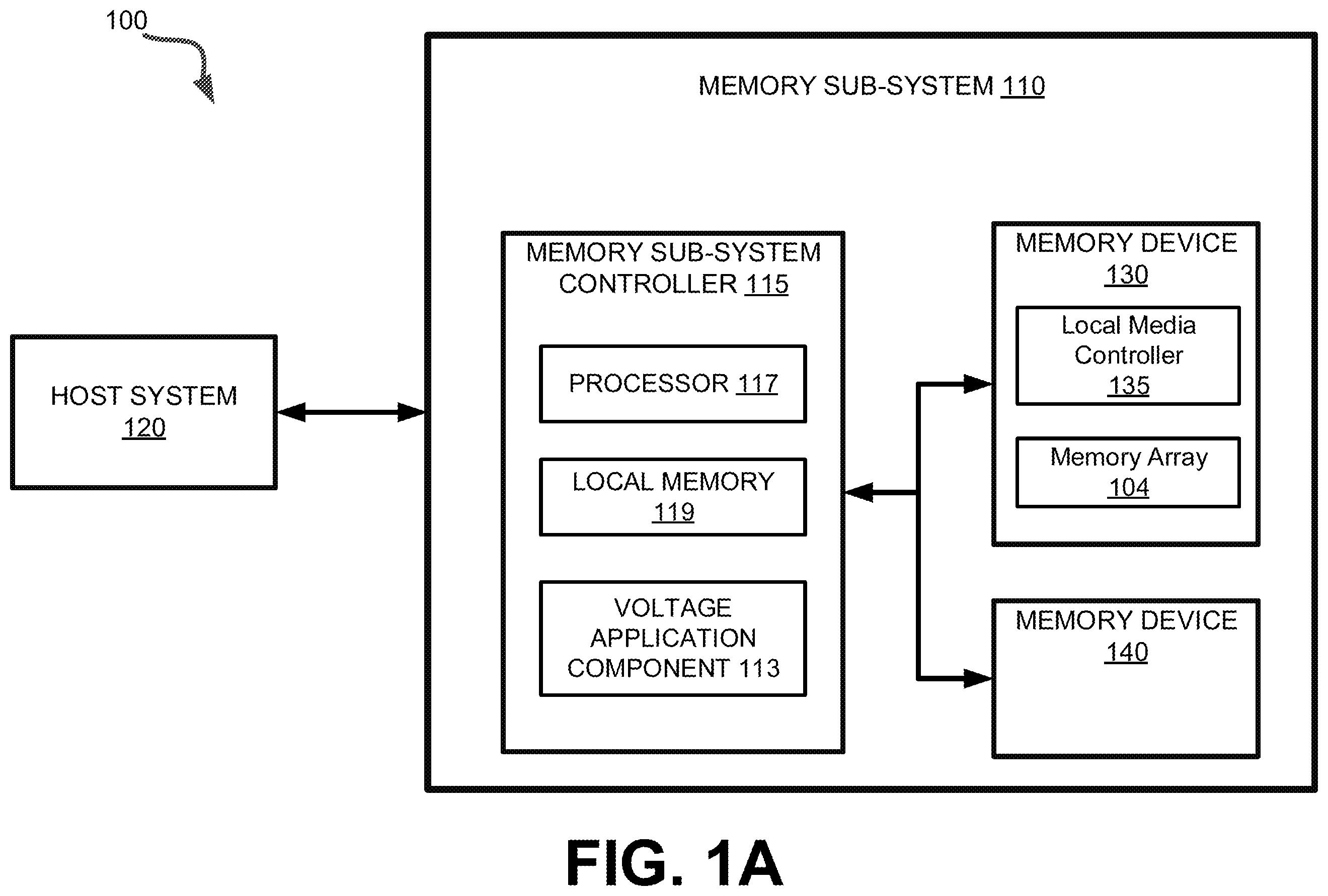 Patent US12562227 — Voltage regulator supply for independent wordline reads — Figure 1