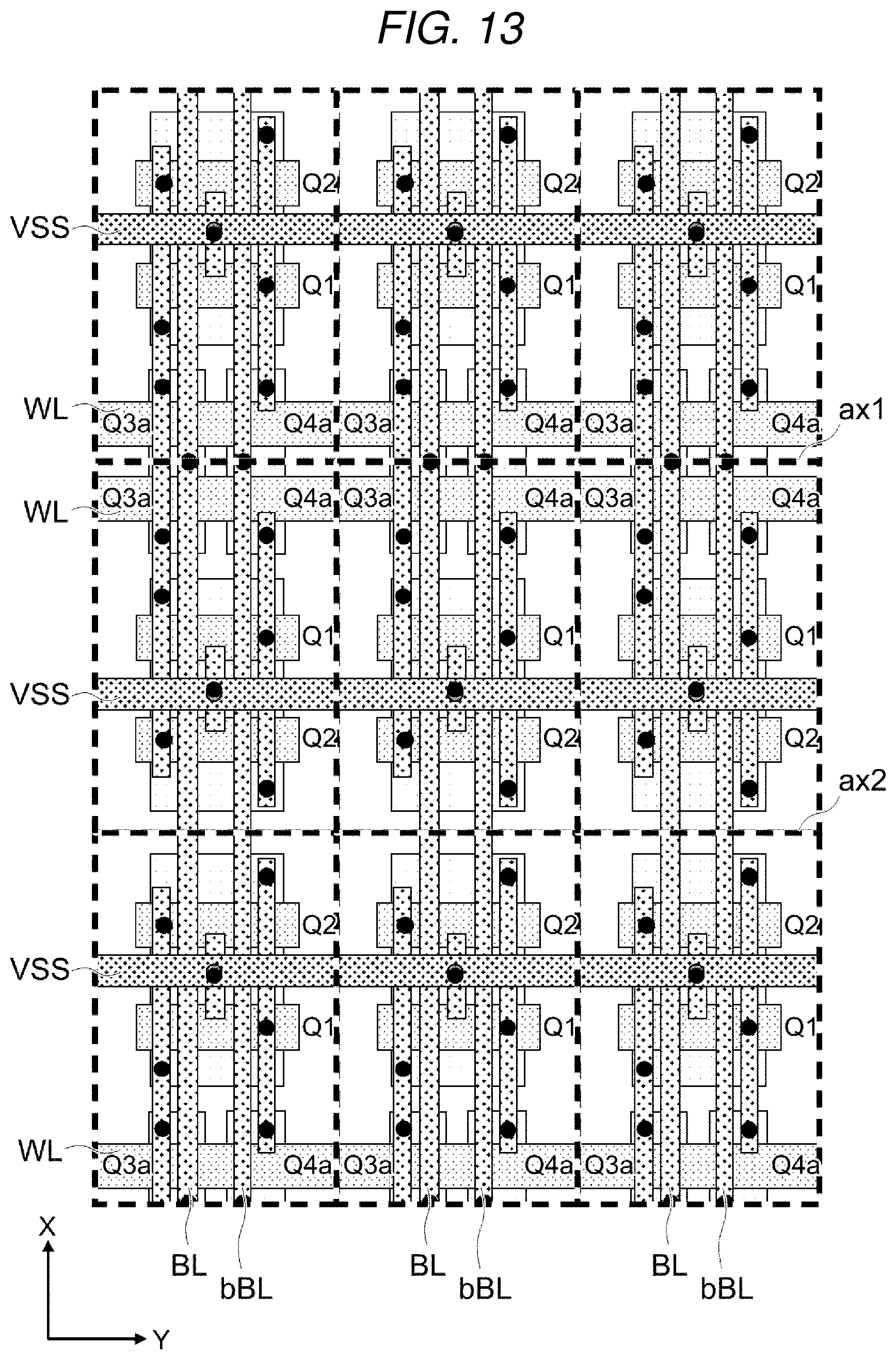 Patent US12562228 Figure 13 – Data latch circuit and semiconductor storage device