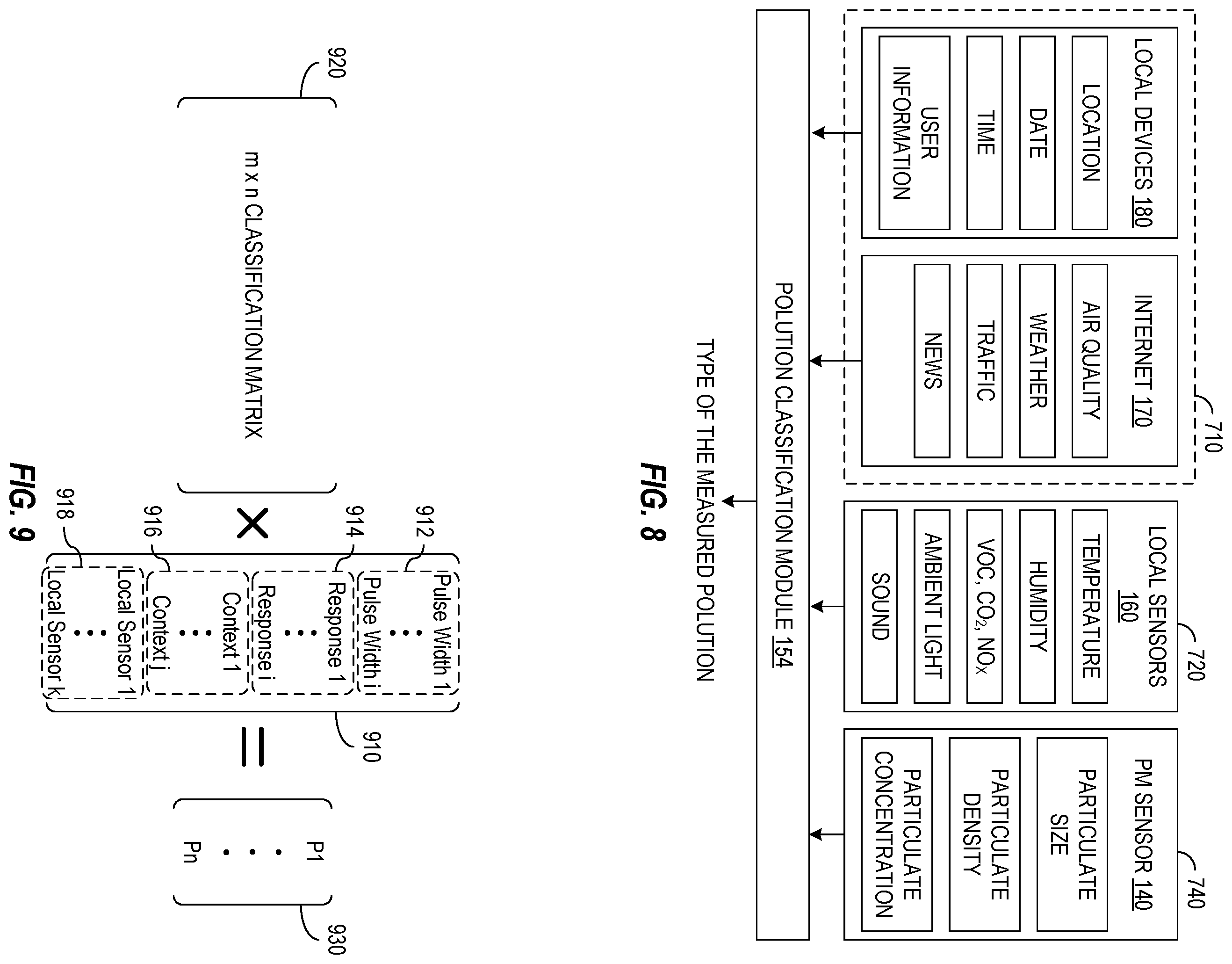 Patent US12562240 Figure 5 – Pollution type sensing