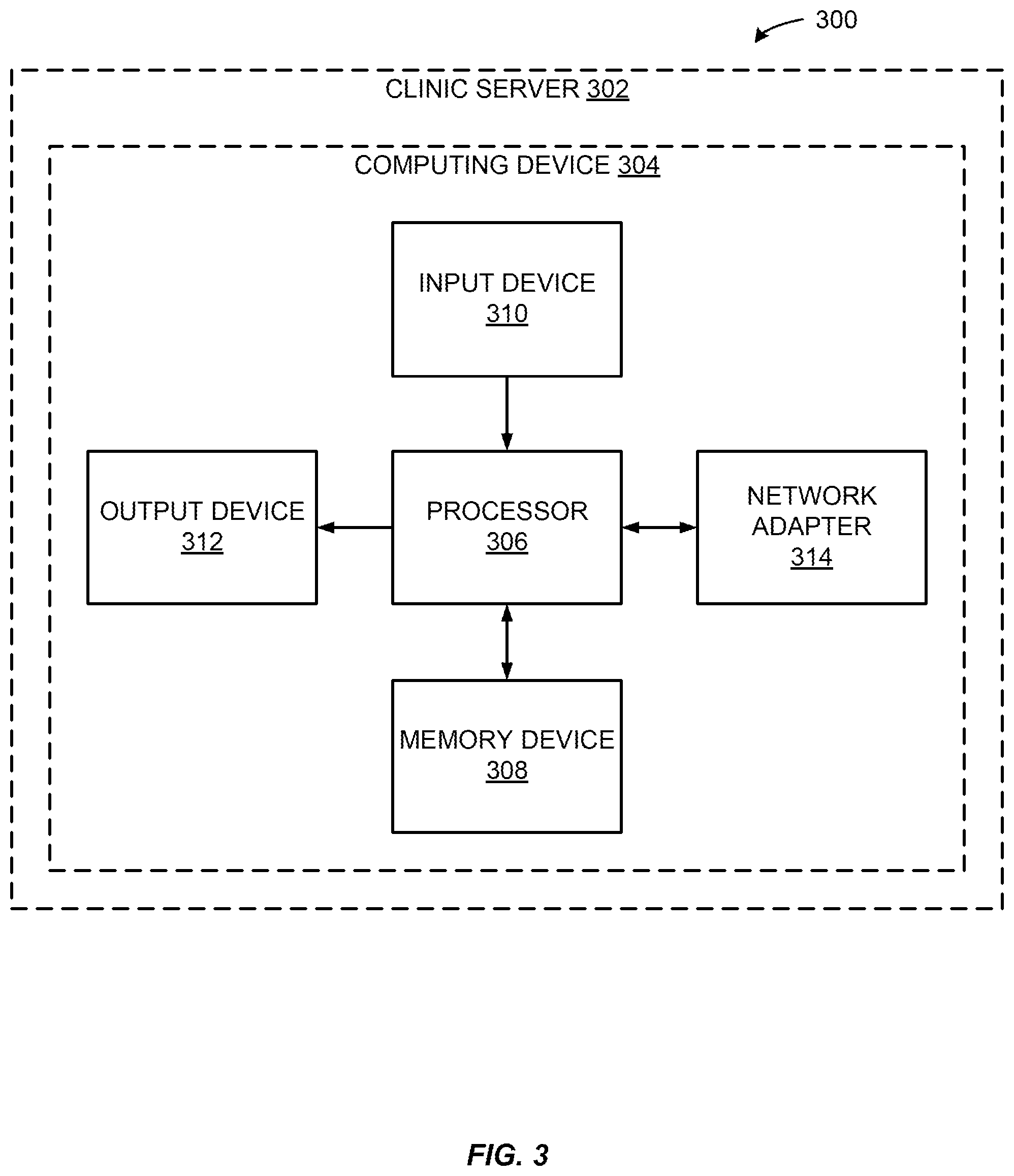 Patent US12562243 Figure 3 – System and method for processing medical claims using biometric signatures