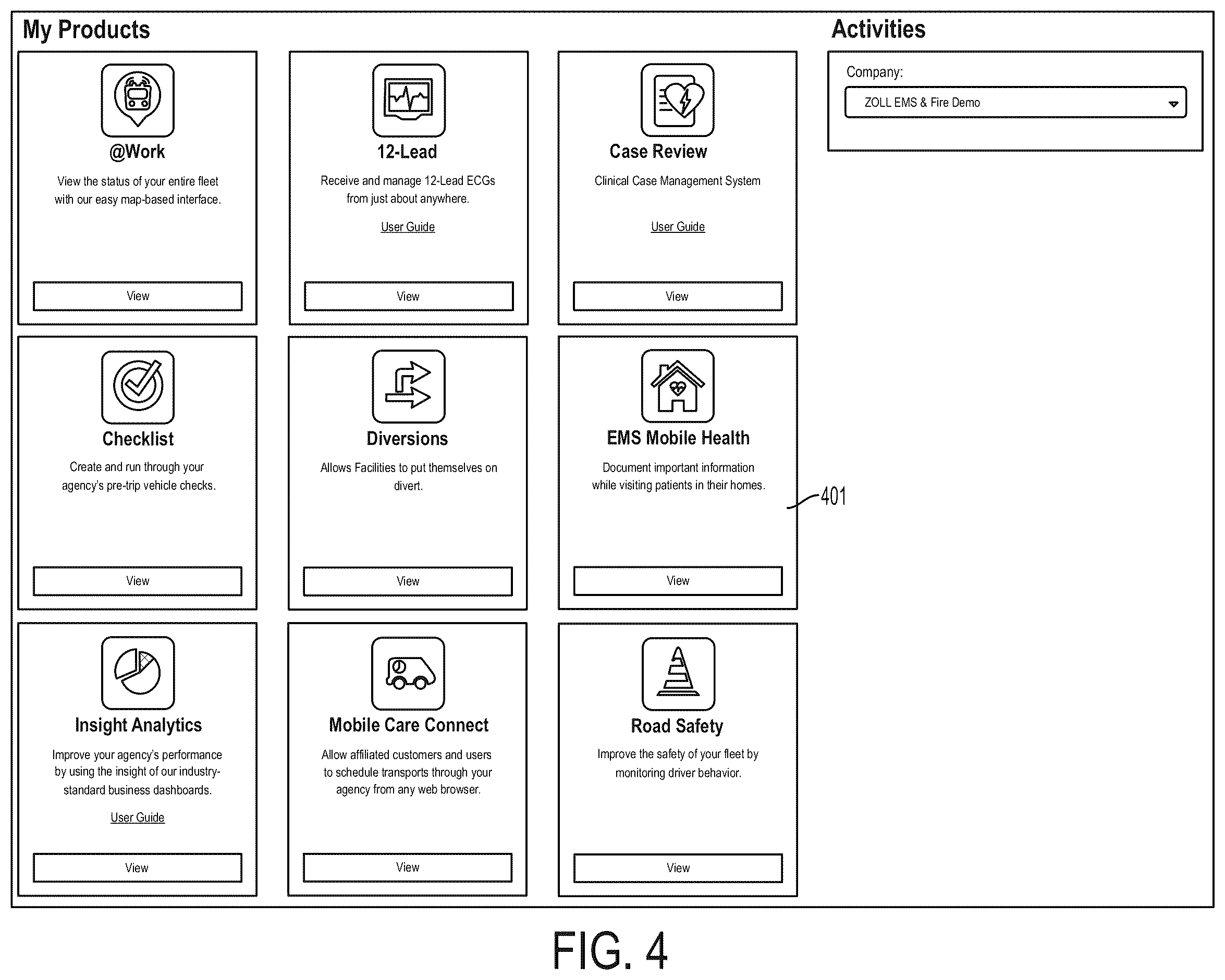 Patent US12562247 Figure 4 – Patient data management platform