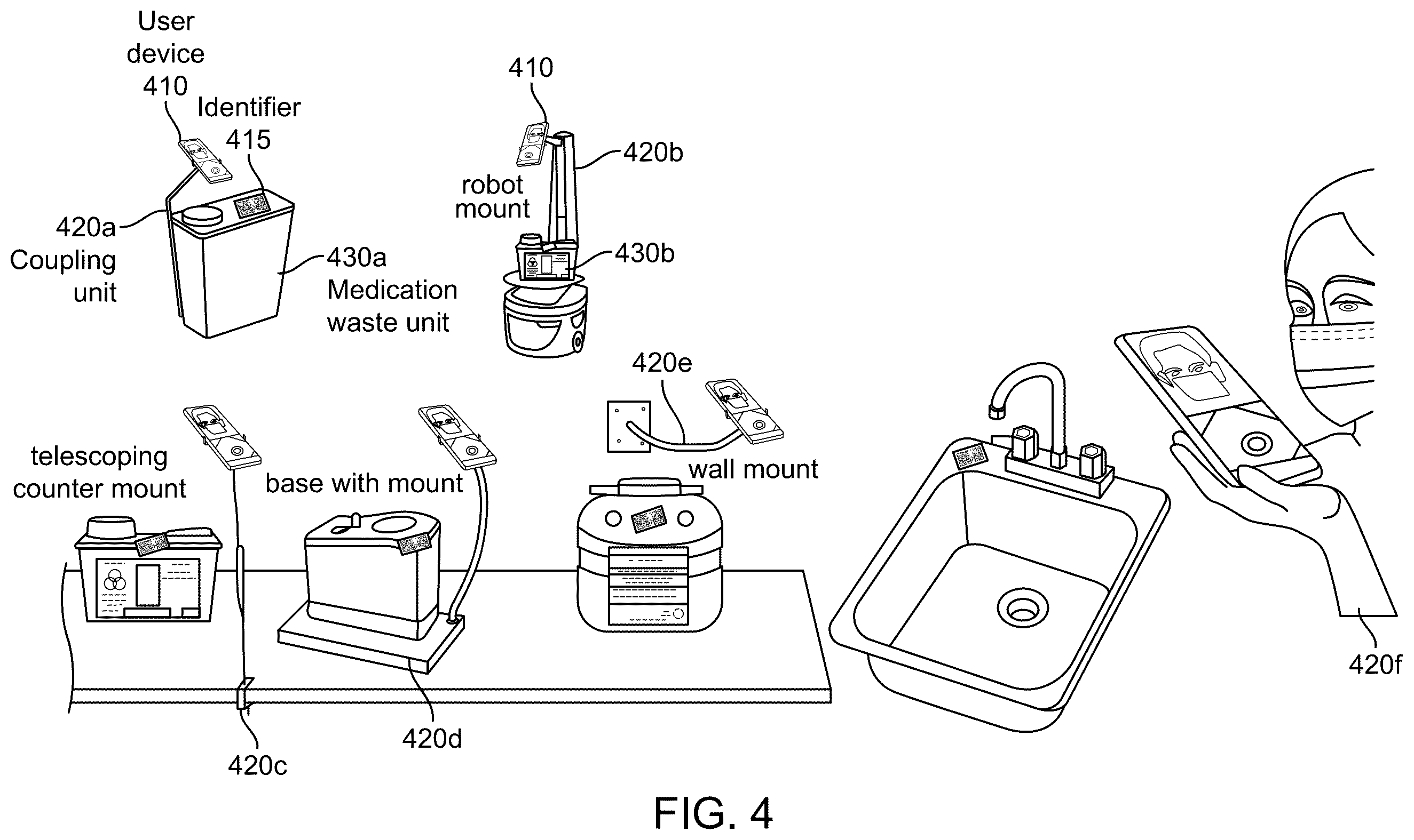 Patent US12562248 Figure 4 – Systems and methods for tracking items