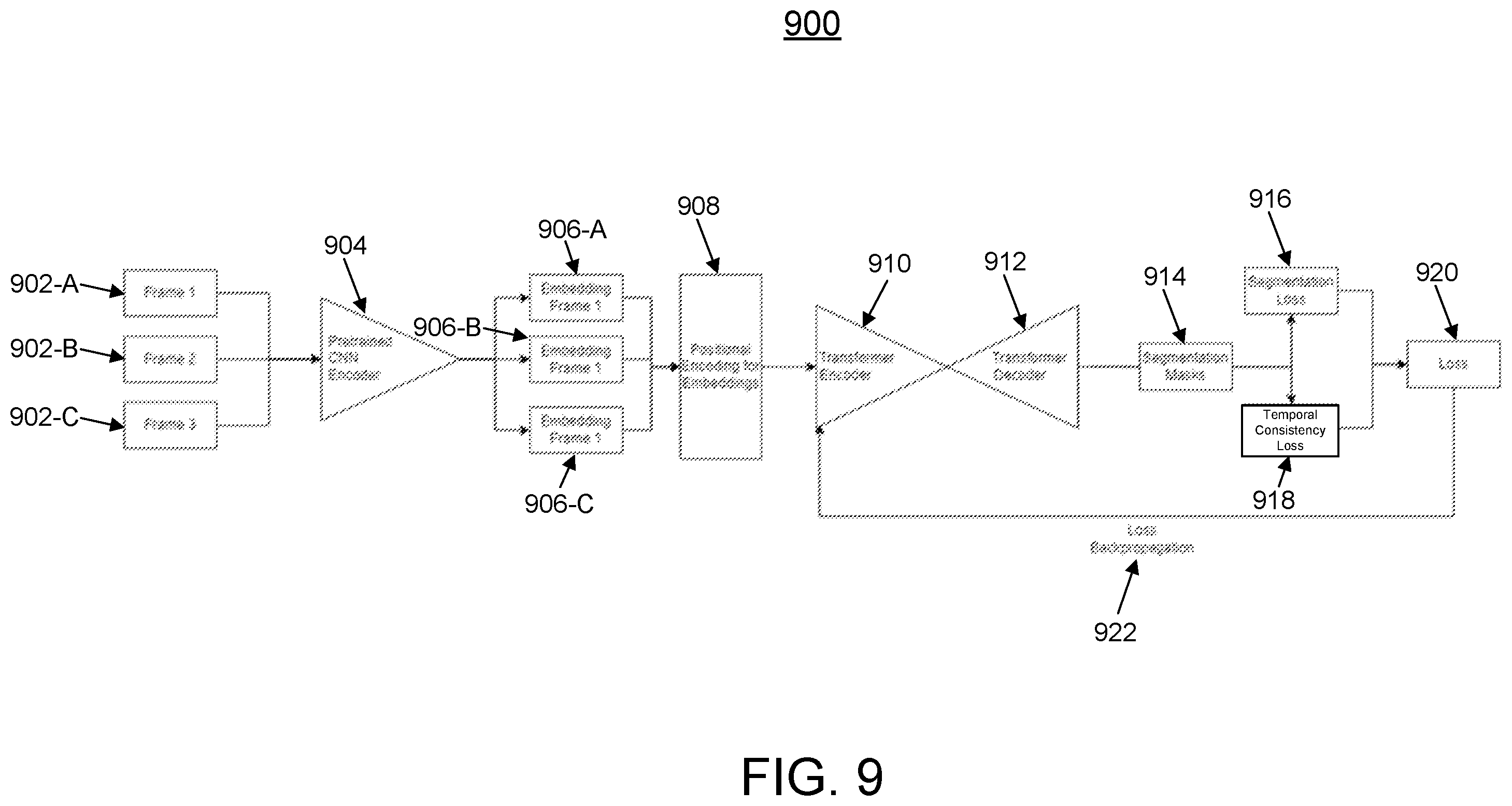 Patent US12562259 Figure 9 – AI-based analysis of coronary angiograms