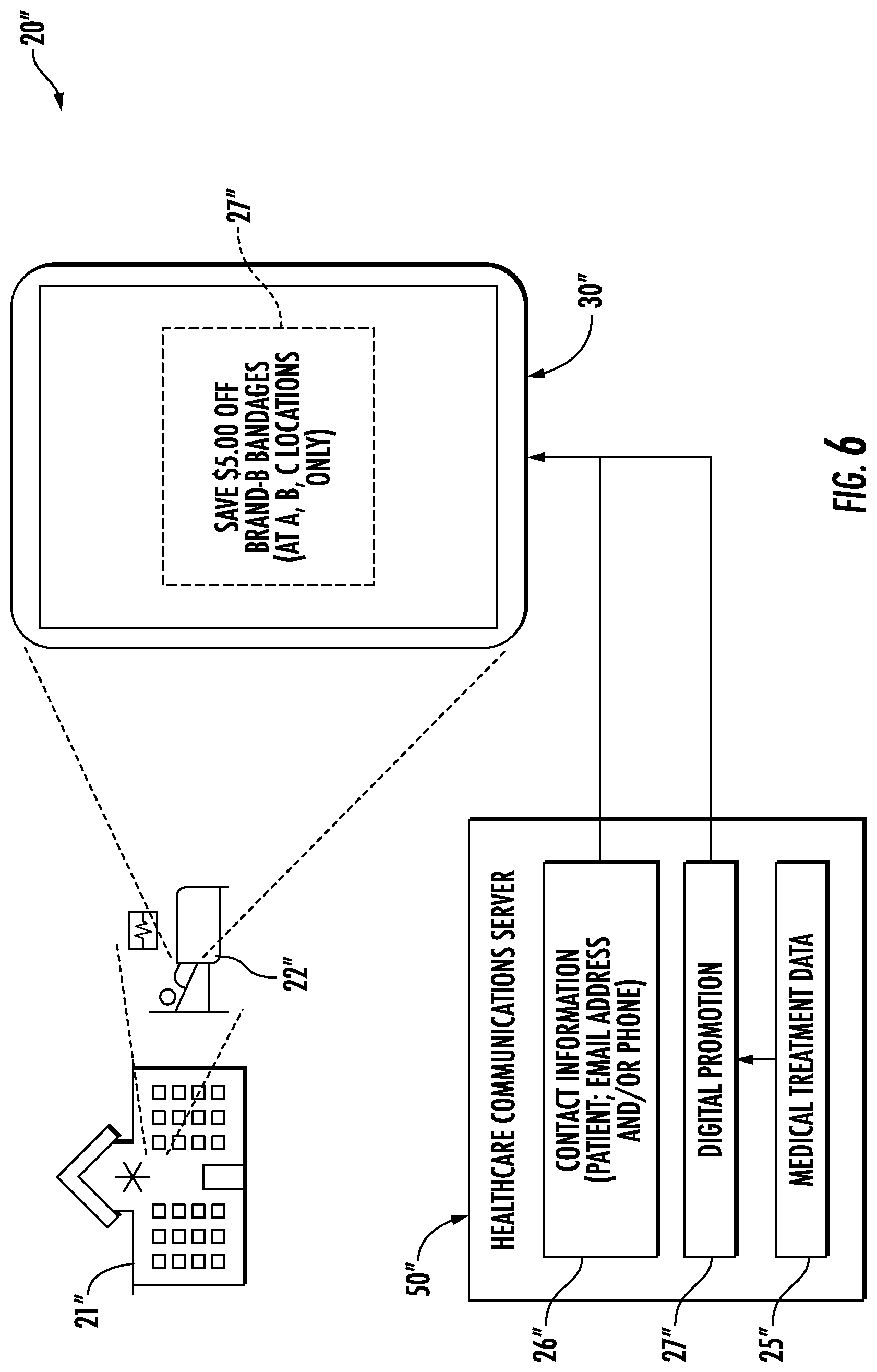Patent US12562261 Figure 7 – Healthcare communications system generating chatbot conversation based medical supply stocking list and related methods