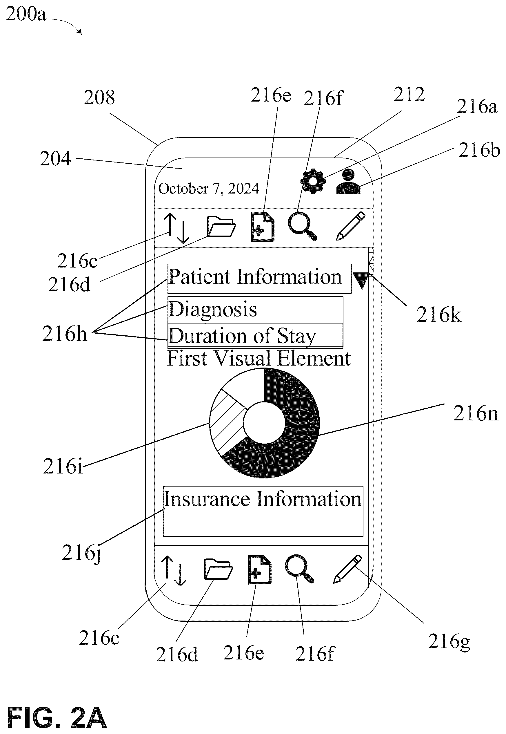 Patent US12562263 Figure 2 – Method and systems for generating an entity duration value within a graphical user interface