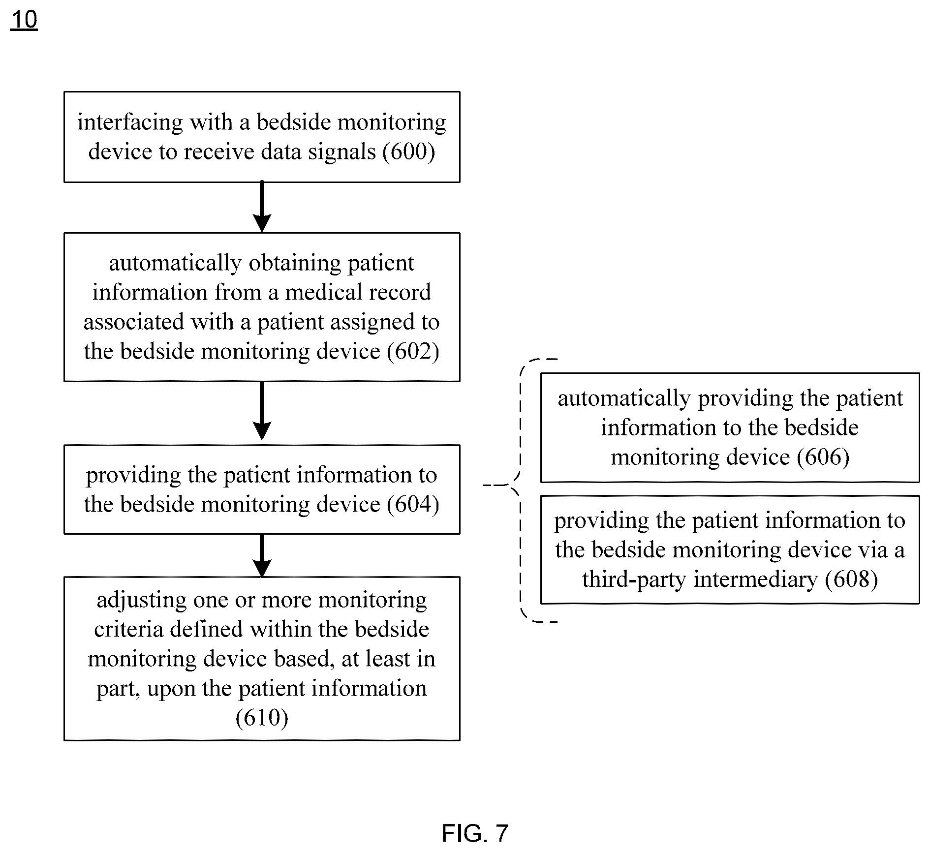 Patent US12562266 Figure 7 – Information management system and method for monitoring and categorizing audible alarms