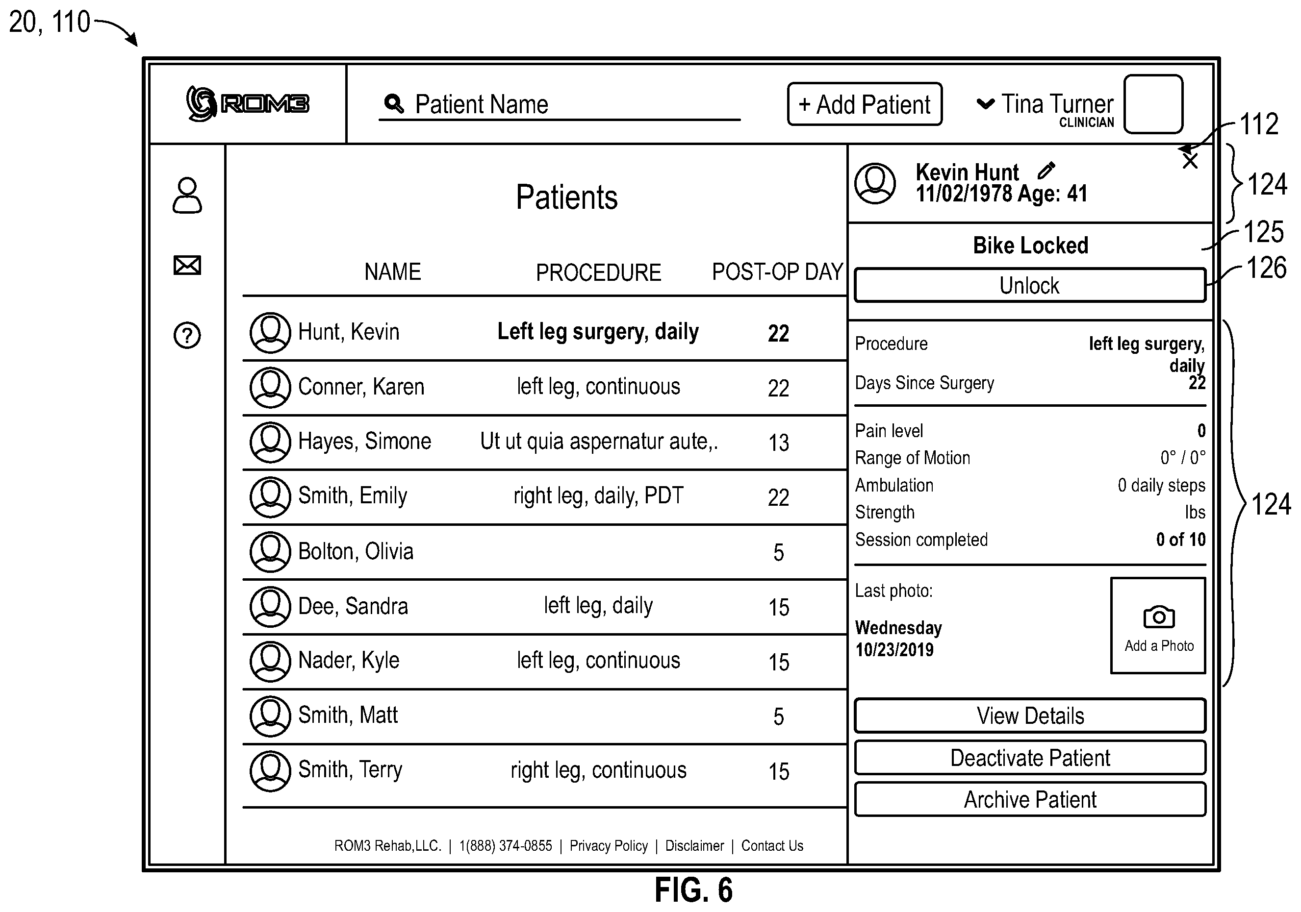 Patent US12562271 Figure 5 – System for remote treatment utilizing privacy controls