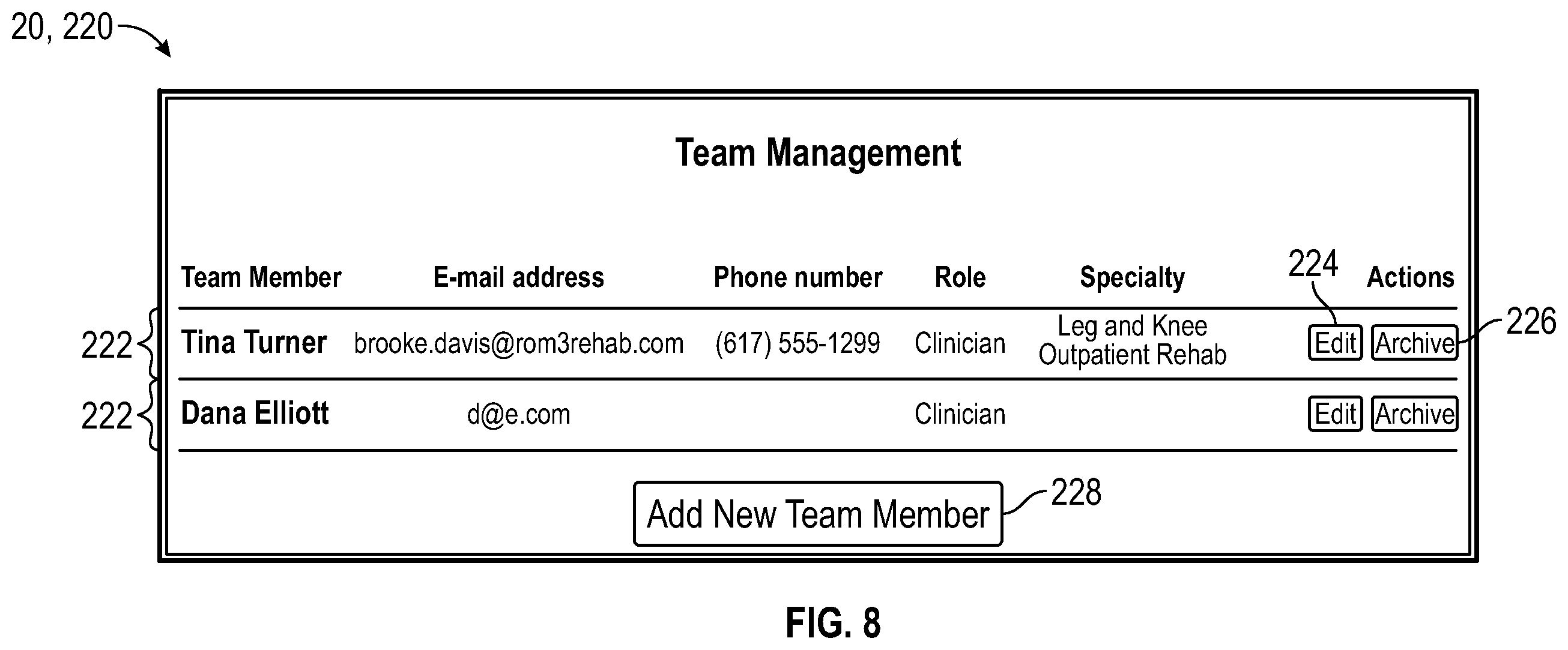Patent US12562271 Figure 7 – System for remote treatment utilizing privacy controls