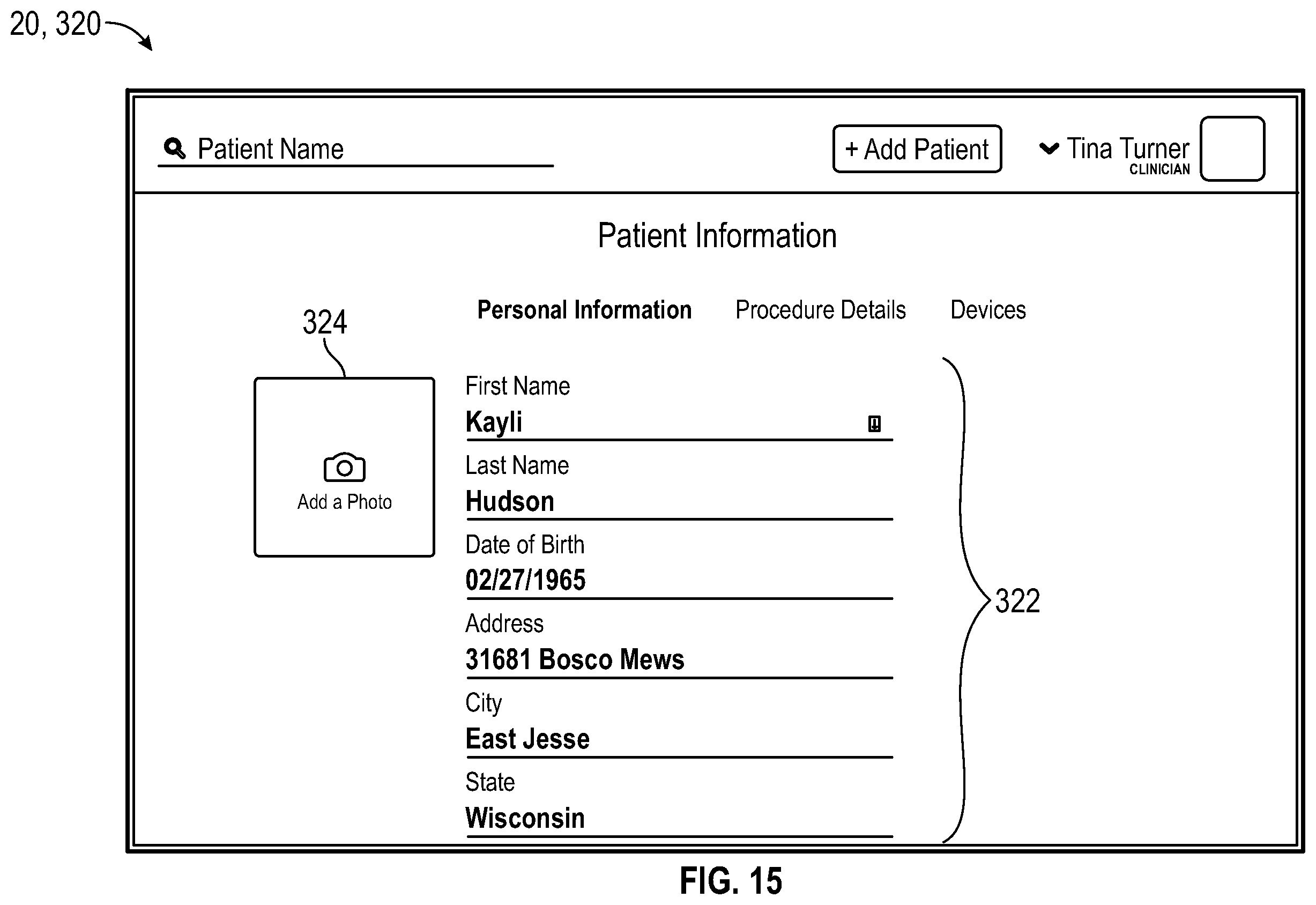 Patent US12562271 Figure 14 – System for remote treatment utilizing privacy controls
