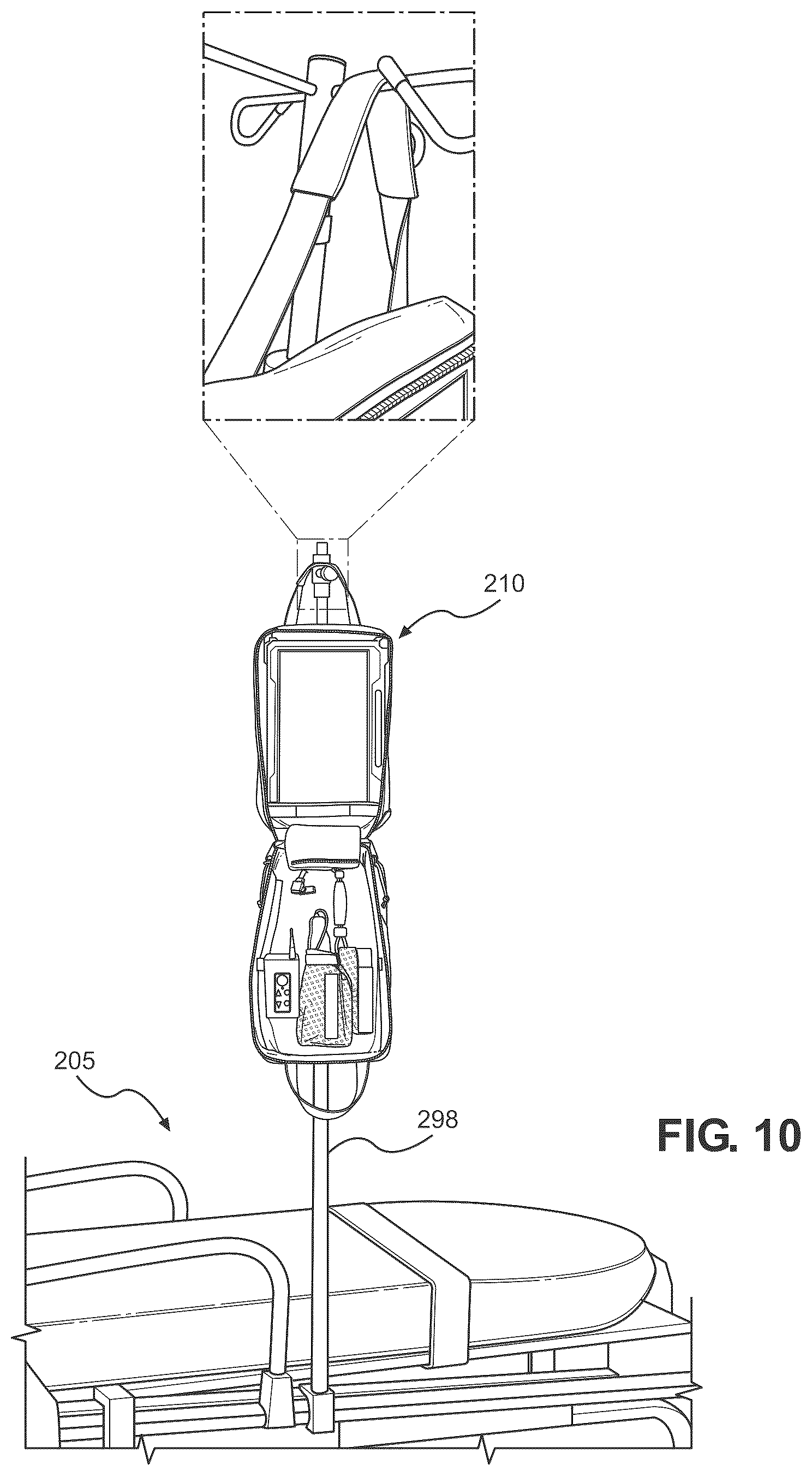 Patent US12562272 Figure 6 – Portable telemedicine apparatus