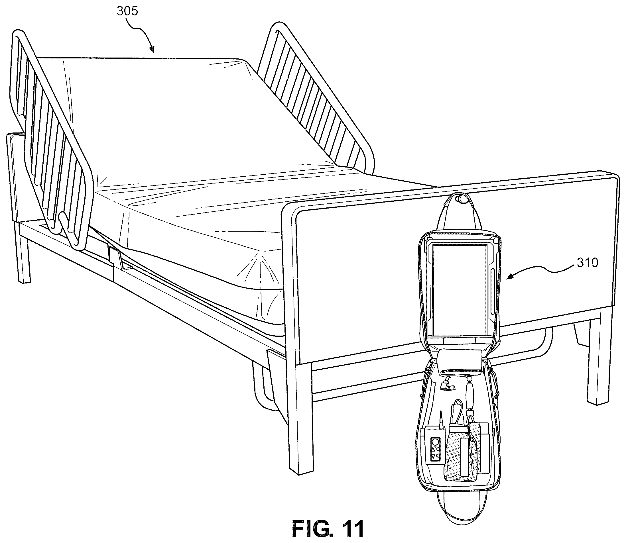 Patent US12562272 Figure 7 – Portable telemedicine apparatus