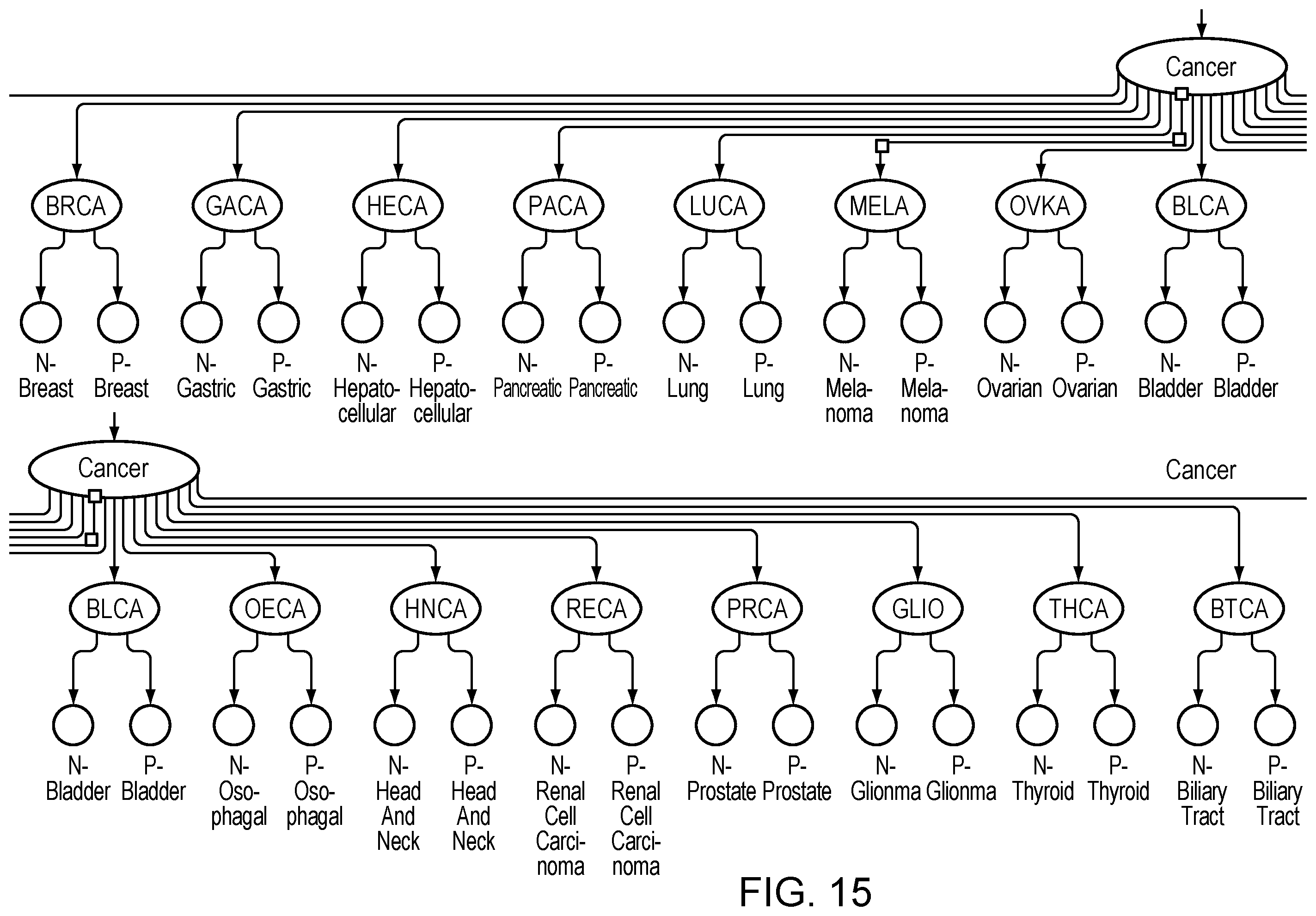 Patent US12562282 Figure 15 – Predictive risk assessment in patient and health modeling