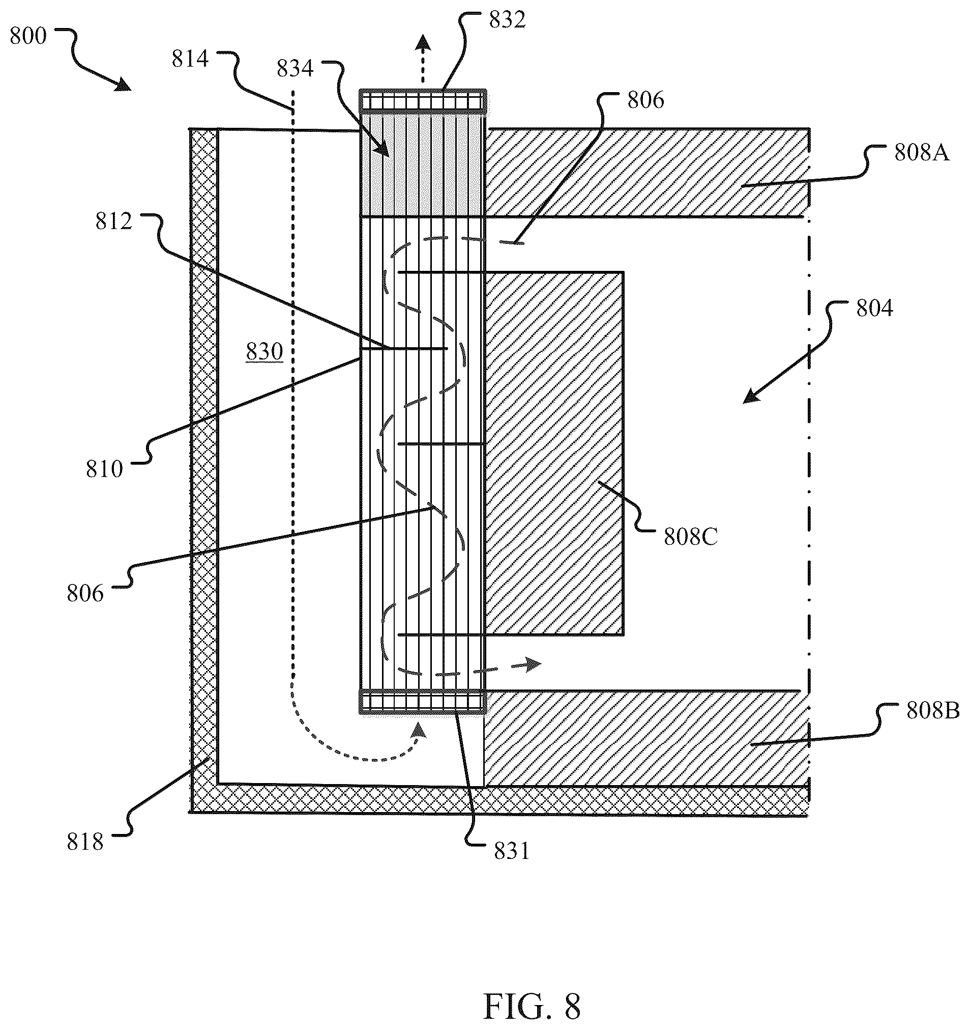 Patent US12562287 Figure 9 – Molten fuel reactor thermal management configurations