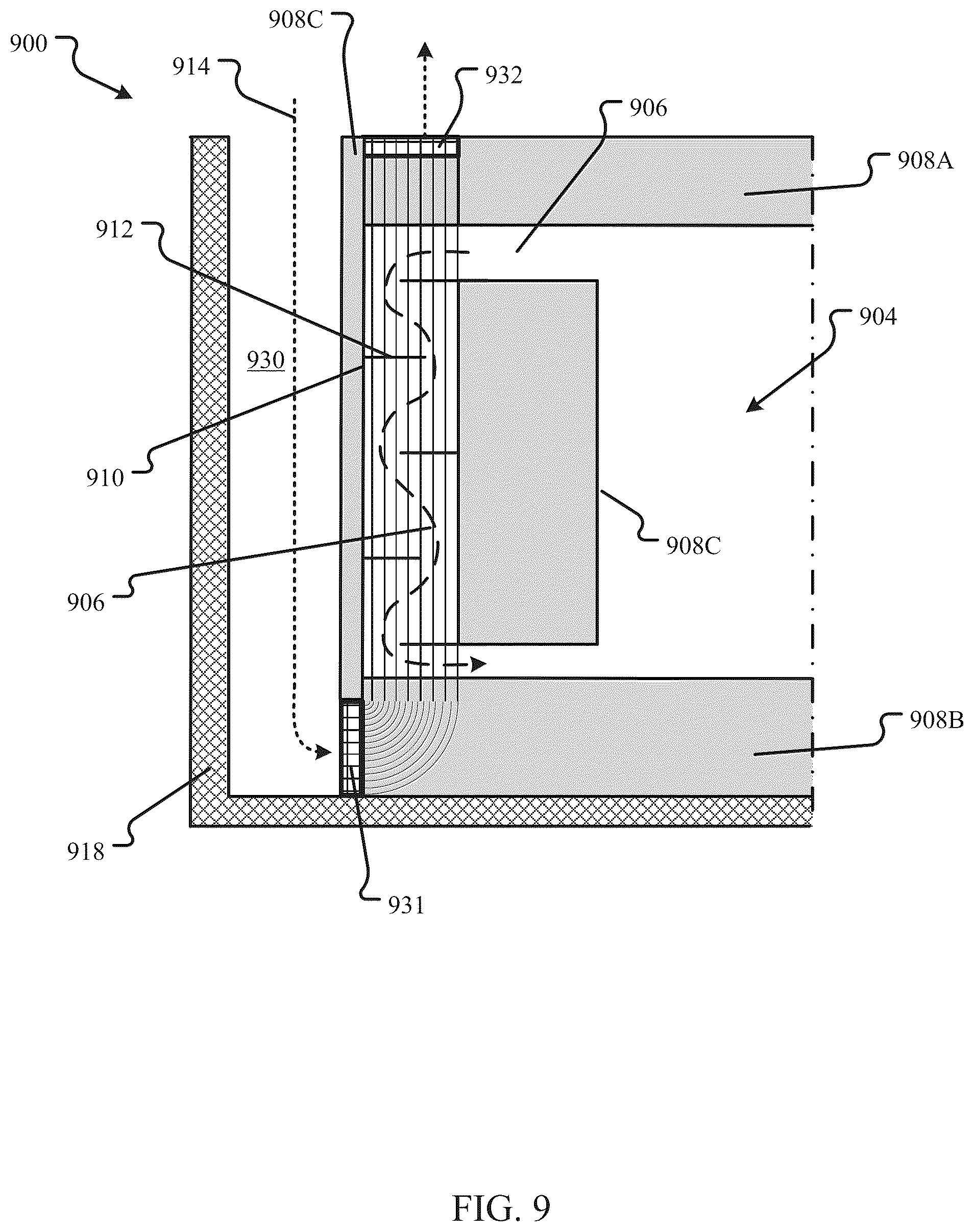 Patent US12562287 Figure 10 – Molten fuel reactor thermal management configurations